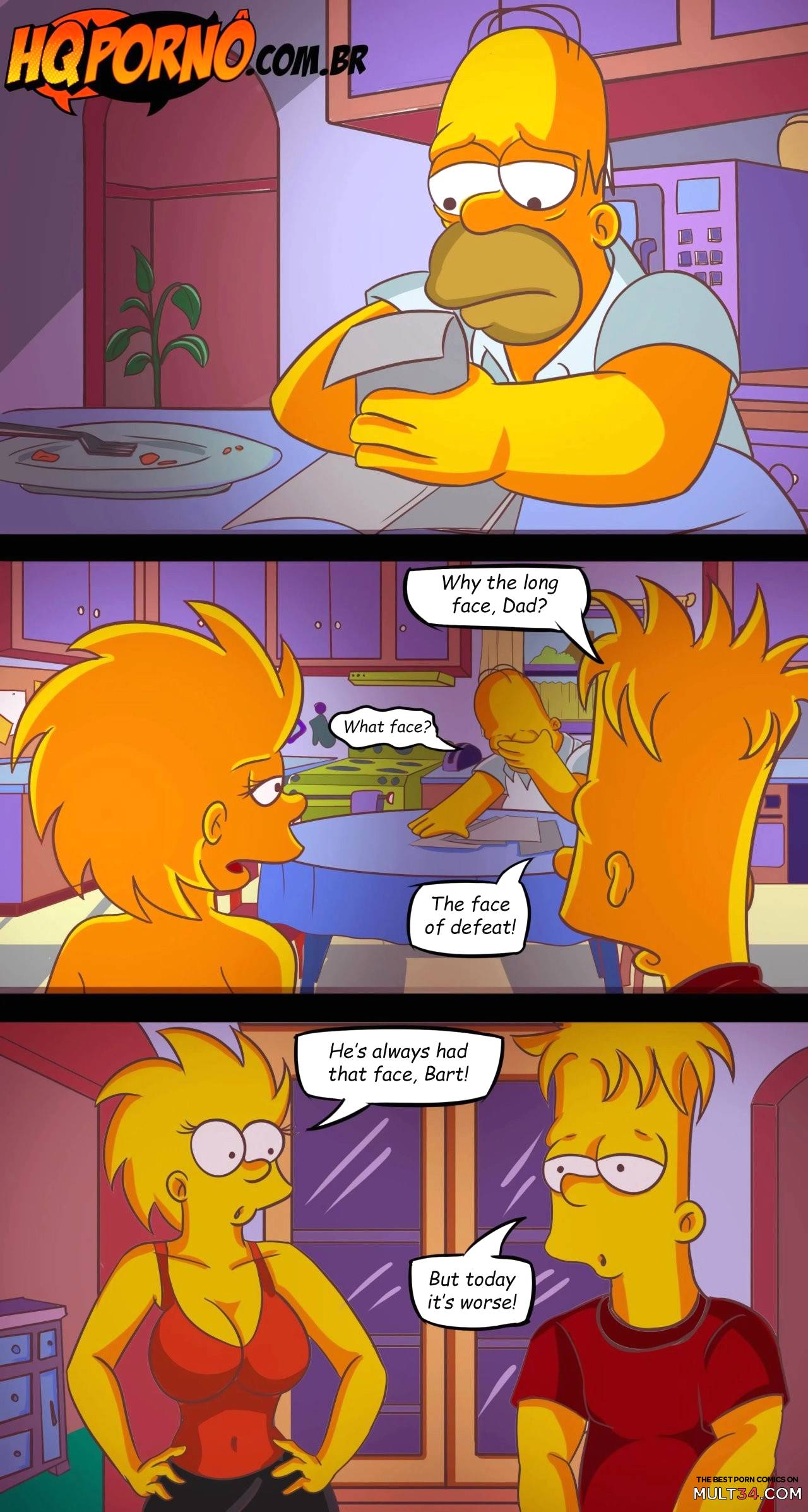 Lisa Simpson - Rule 34 comics character