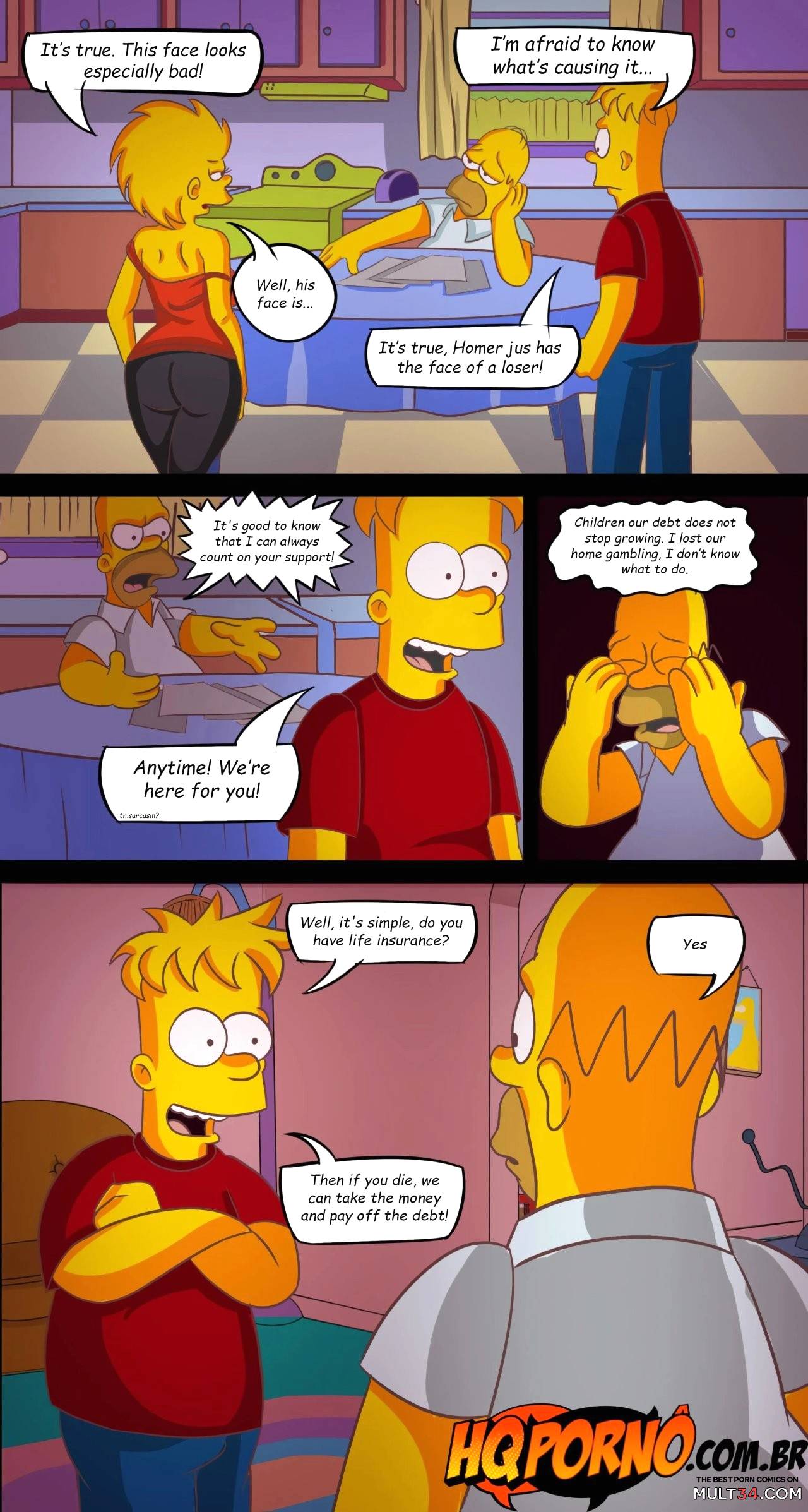 OS Simpsons 3- Lisa The Slut page 3