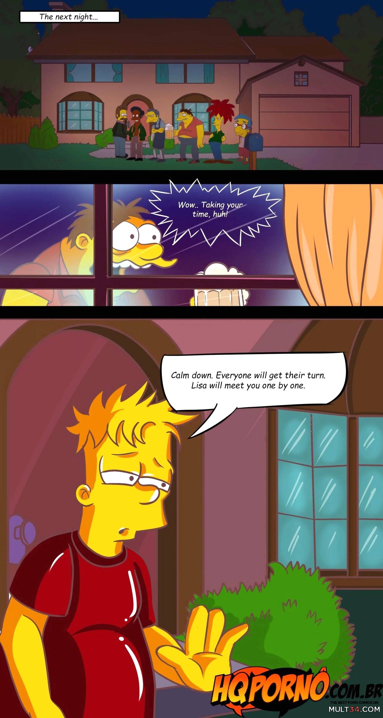 OS Simpsons 3- Lisa The Slut page 5