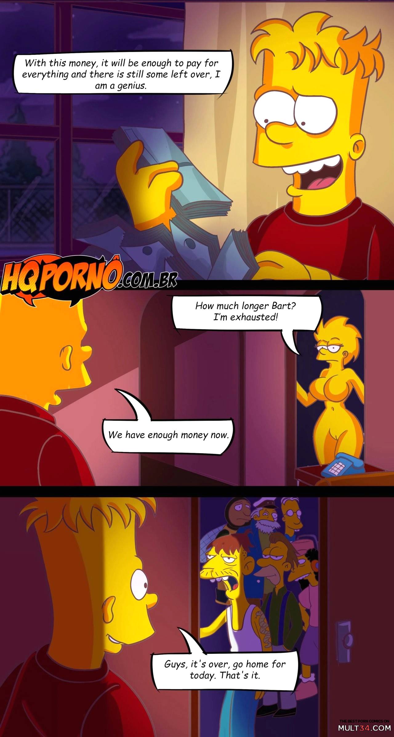 OS Simpsons 3- Lisa The Slut page 9