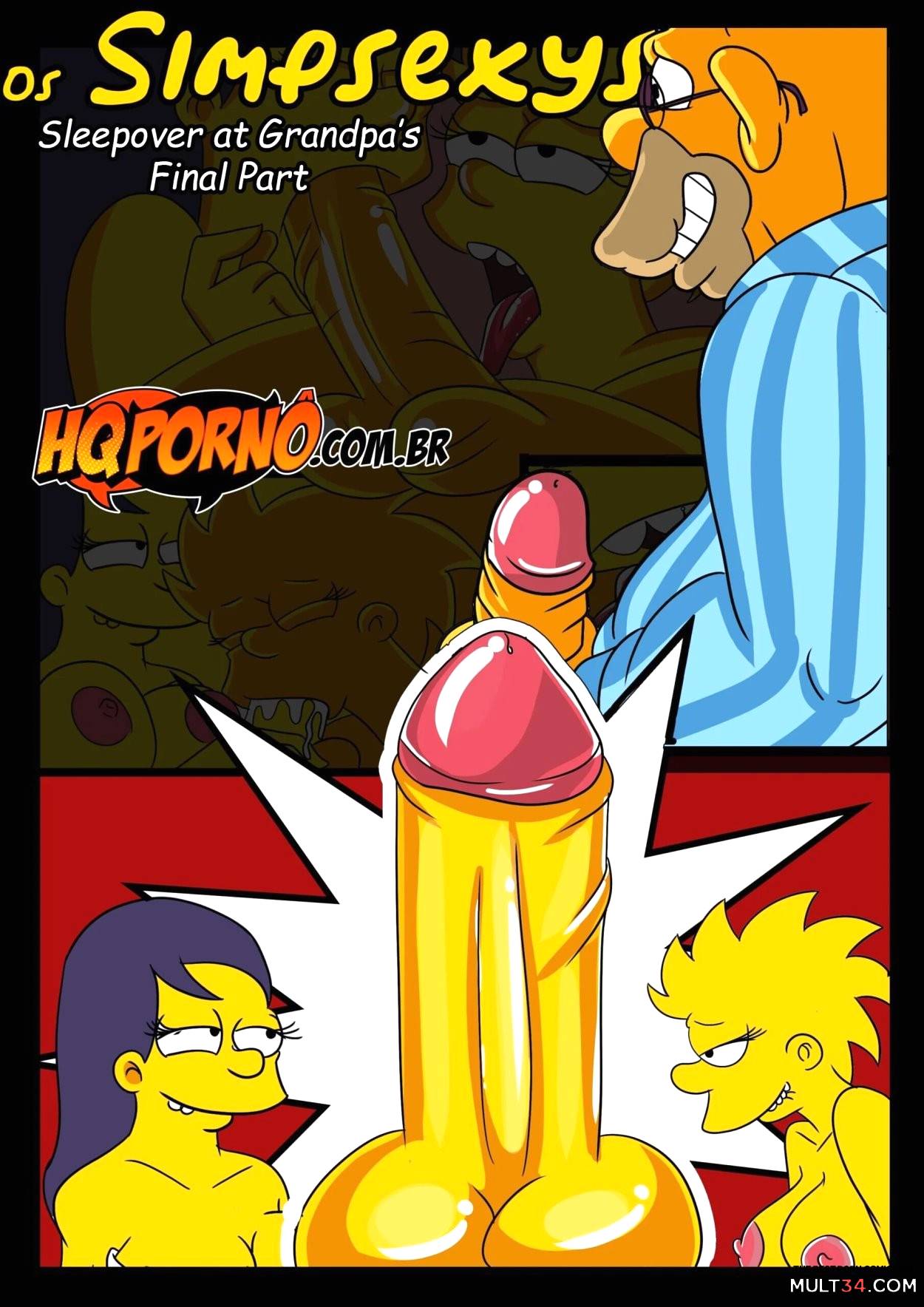 1250px x 1768px - OS Simpsons - Sleepover At Grandpa's House 02 porn comic - the best cartoon  porn comics, Rule 34 | MULT34