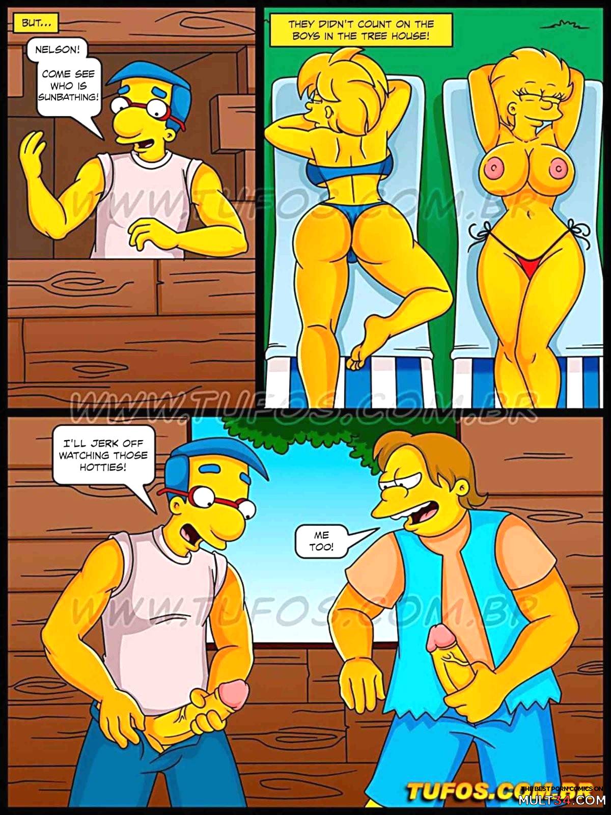 Os Simptoons 37 – Smooth Or Hairy Pussy? page 5
