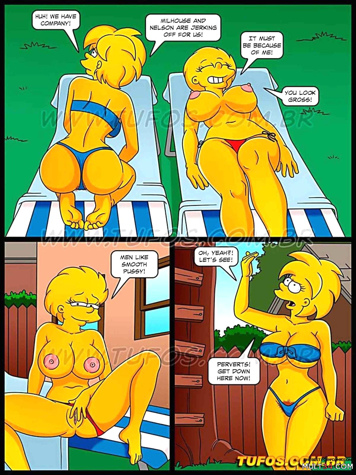 Os Simptoons 37 – Smooth Or Hairy Pussy? page 6