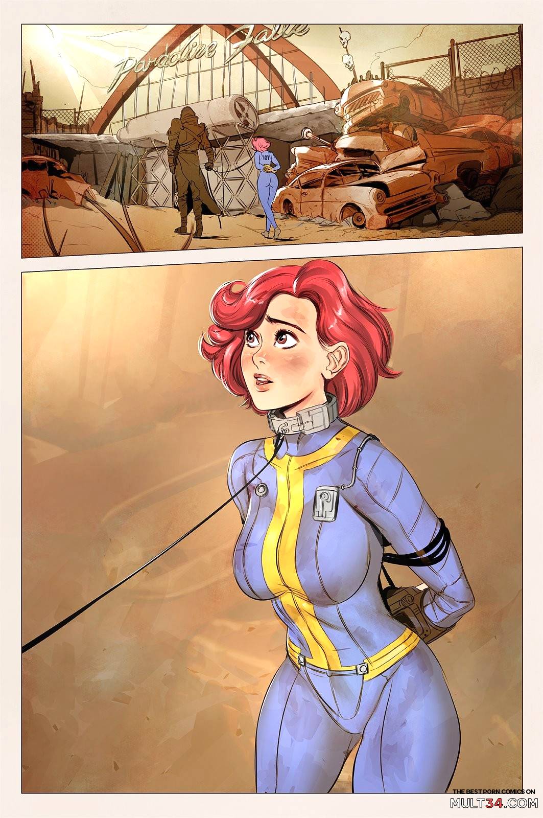 Paradise falls comic
