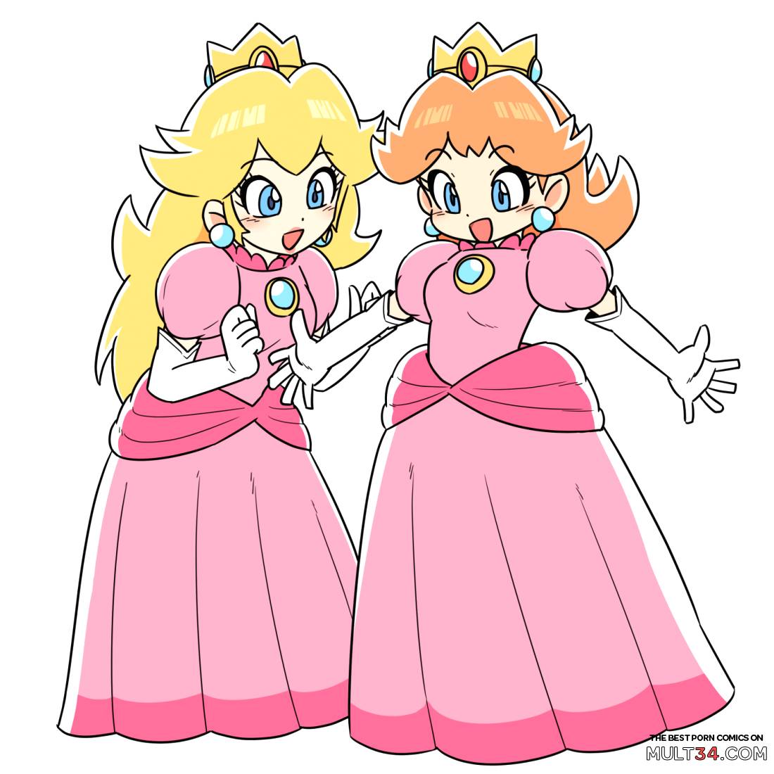 Peach and Daisy love page 12