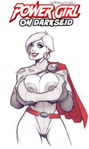 Power girl on Darkseid page 1