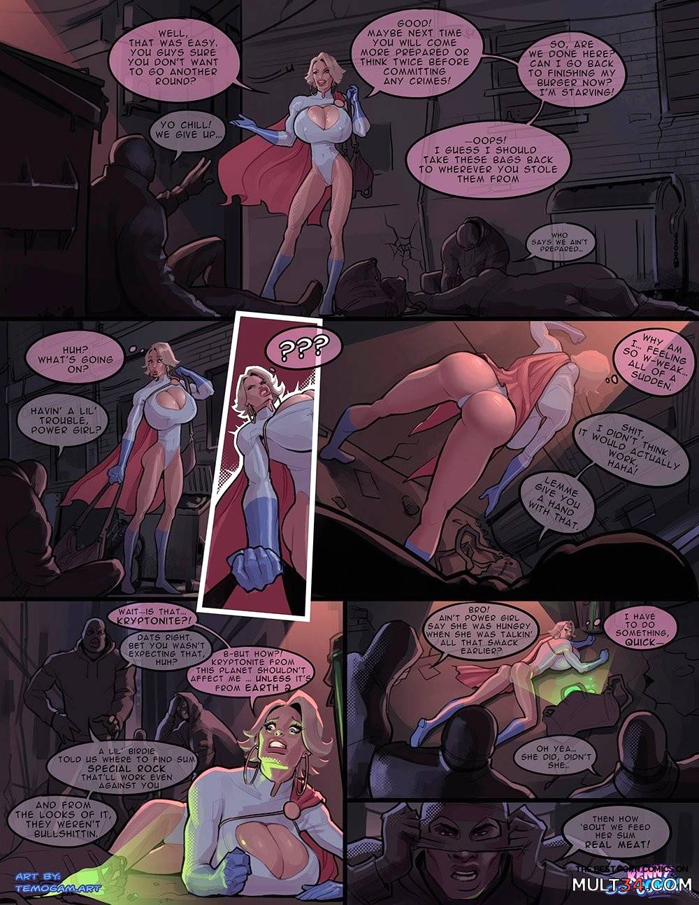 Power Girl: Trouble in the City page 4