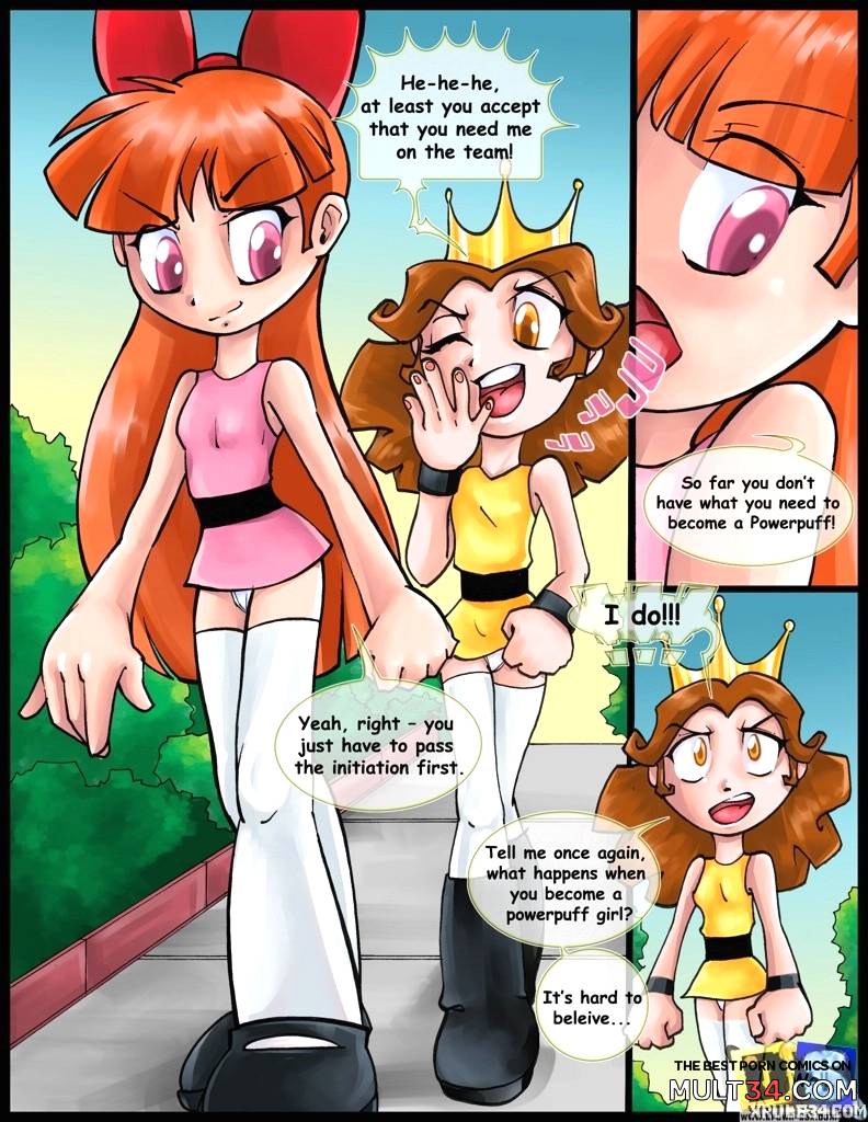 Power puff girls porn comic