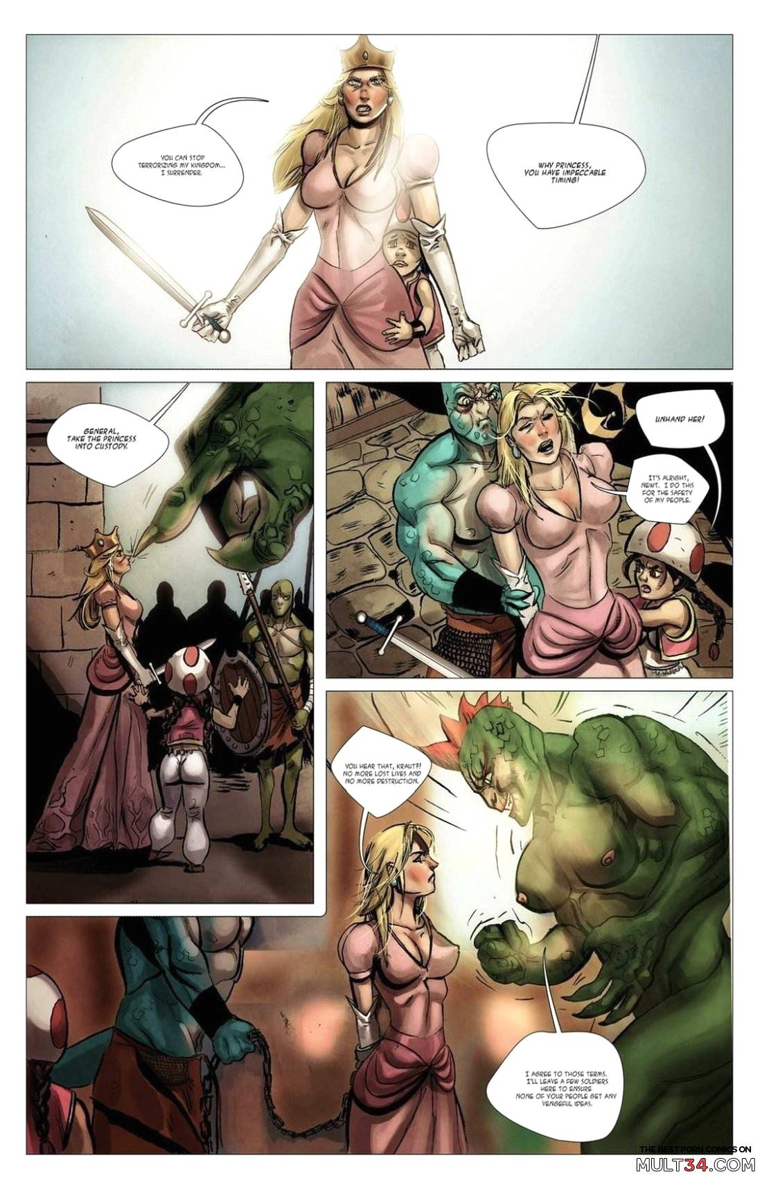 Princess Apple and the Lizard Kingdom page 10