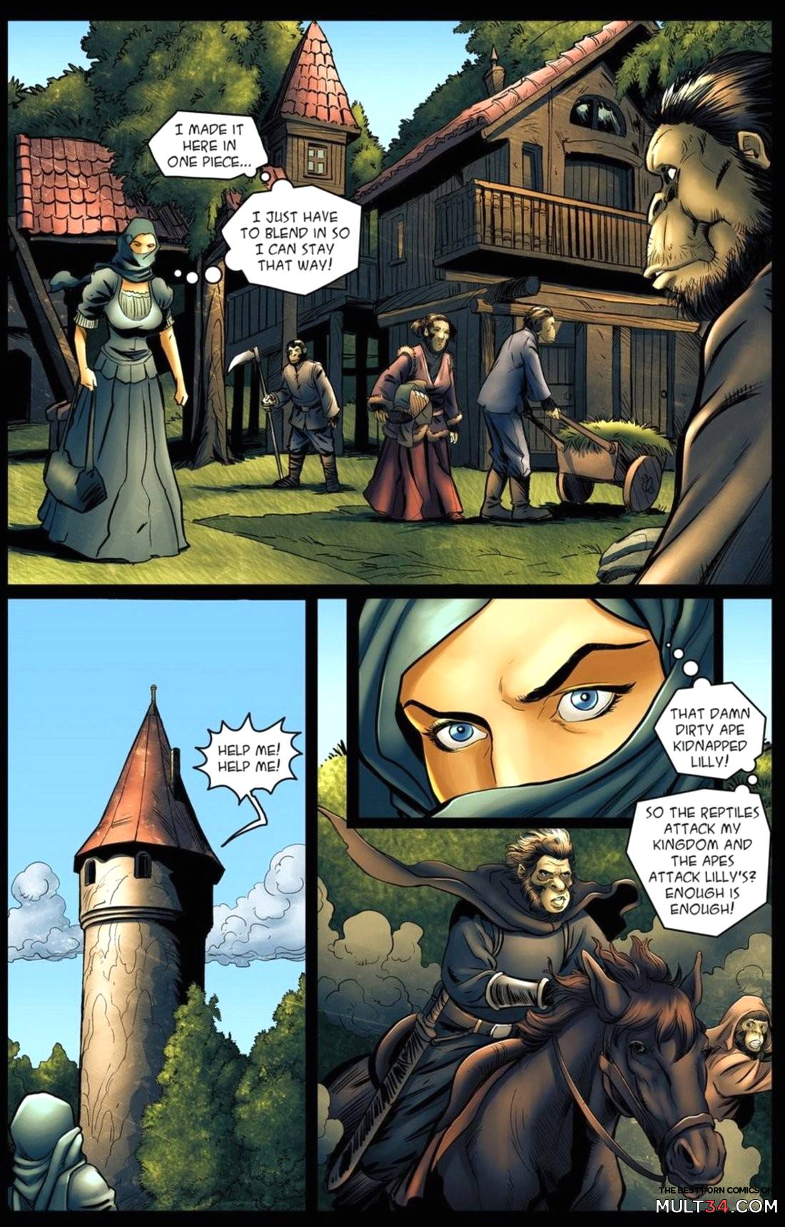 Princess Apple and the Lizard Kingdom page 46