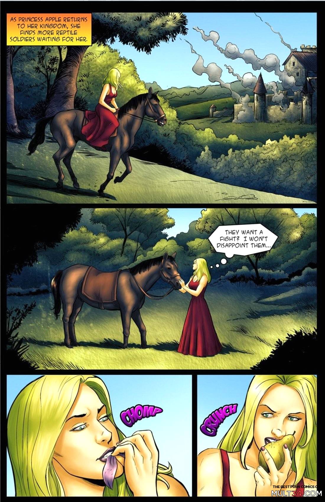 Princess Apple and the Lizard Kingdom page 55