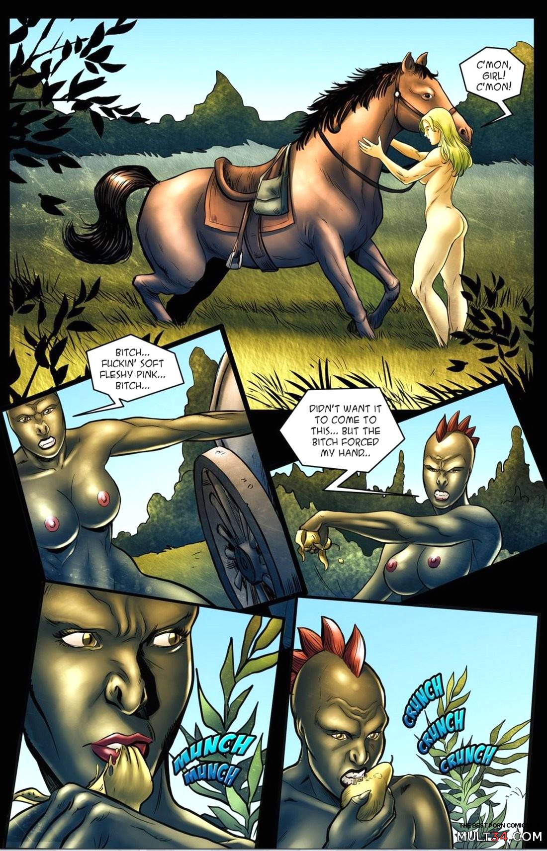 Princess Apple and the Lizard Kingdom page 68