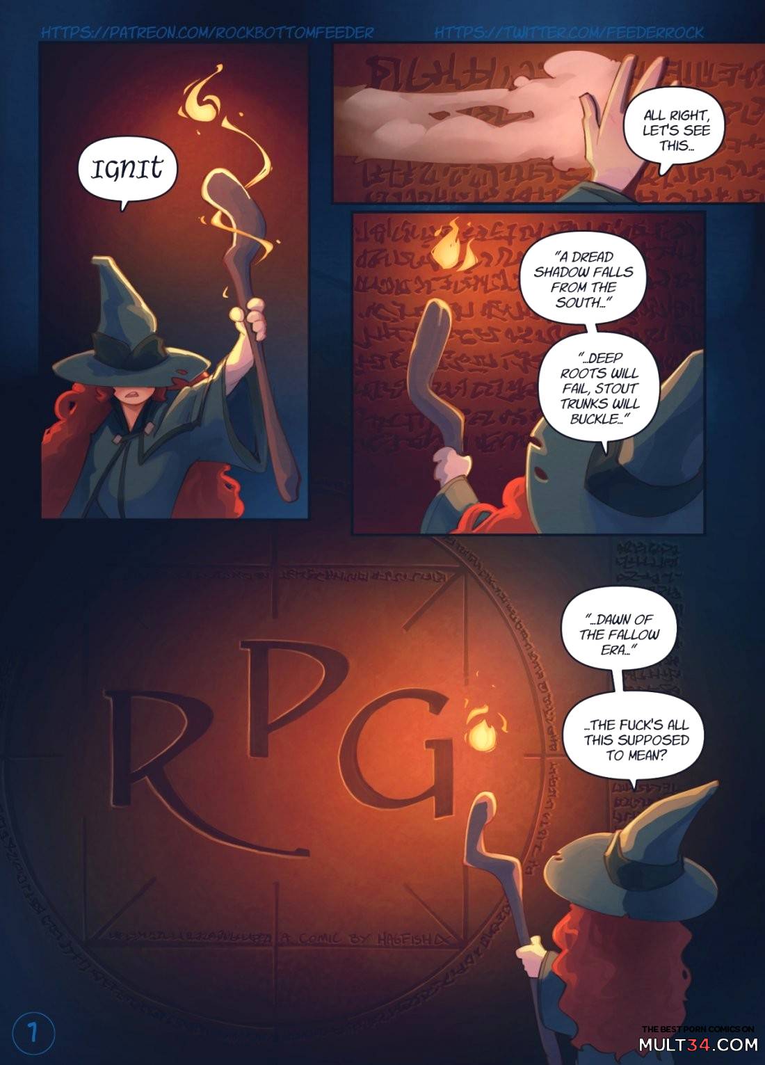 R.P.G. (ongoing) page 1