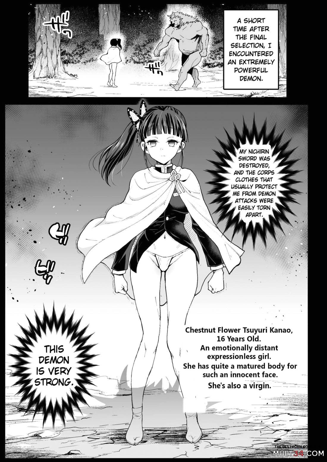 Rape of the Emotionless Kanao - Rape of Demon Slayer 3 page 4