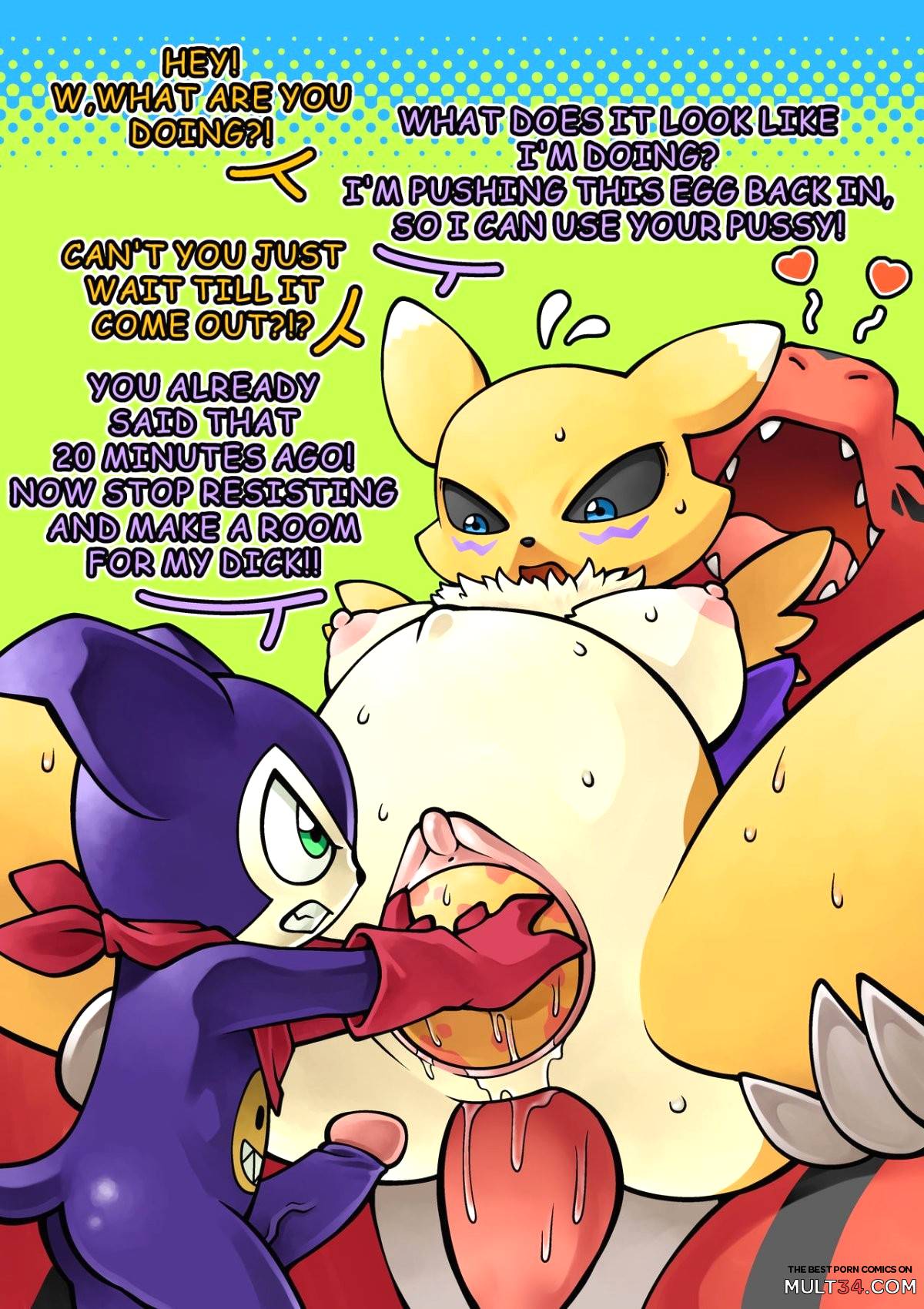 Renamon's Eggs and Other Things page 1