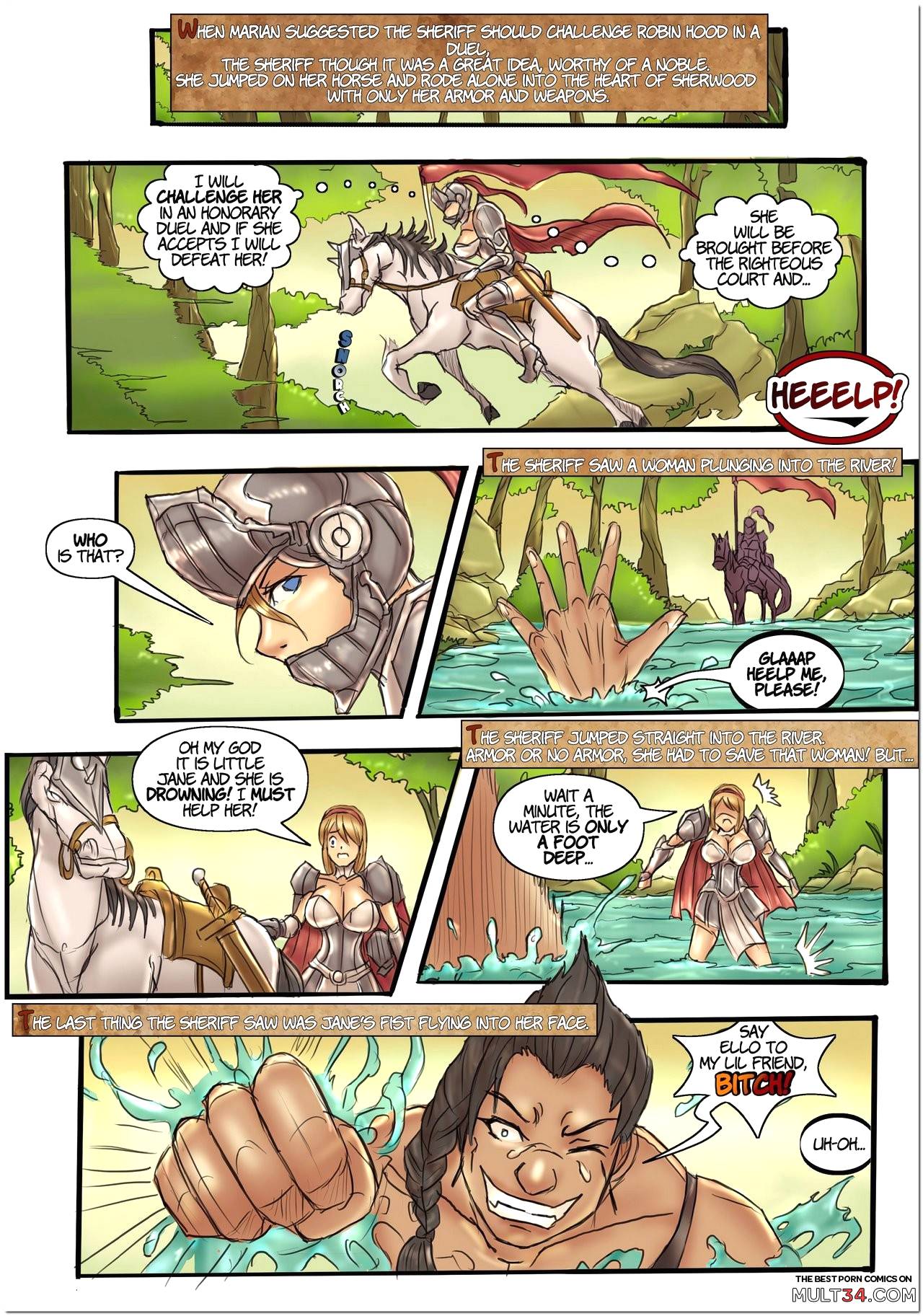 Robin Hood the Queen of Thieves 1 page 10