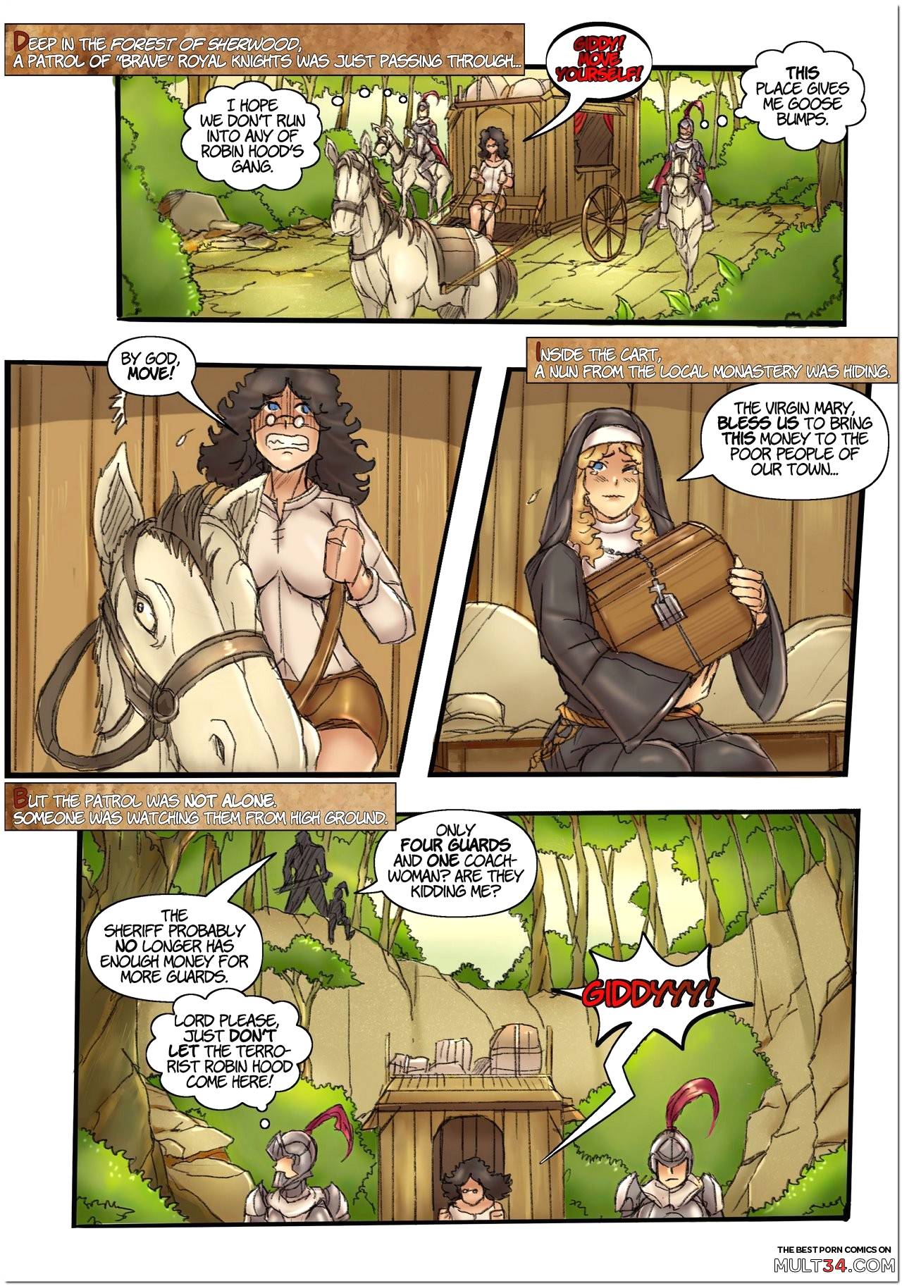 Queen of theives porn comic