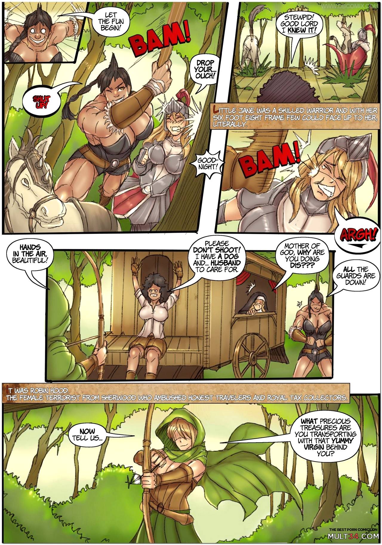 Robin Hood the Queen of Thieves 1 page 3
