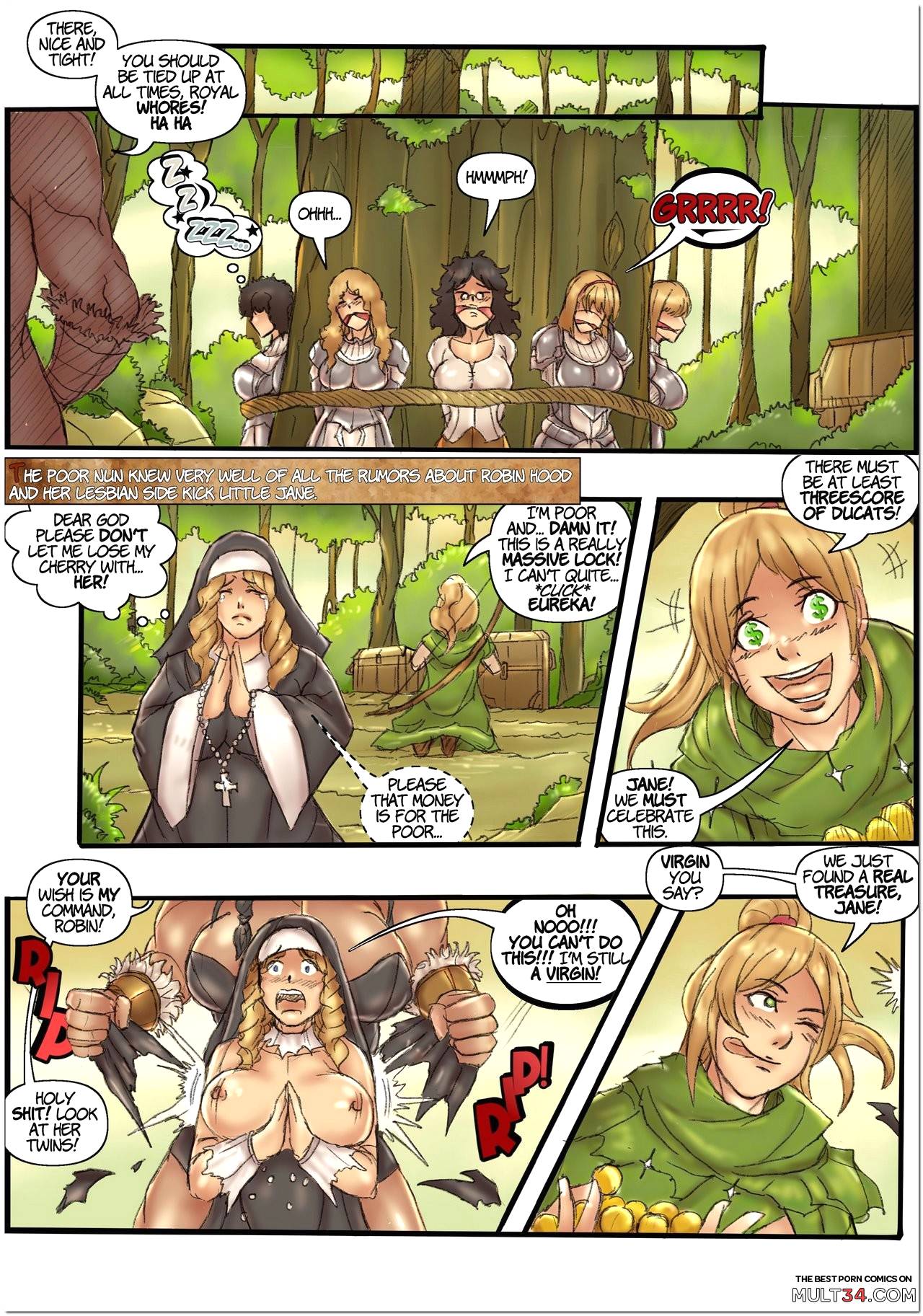 Robin Hood the Queen of Thieves 1 page 4