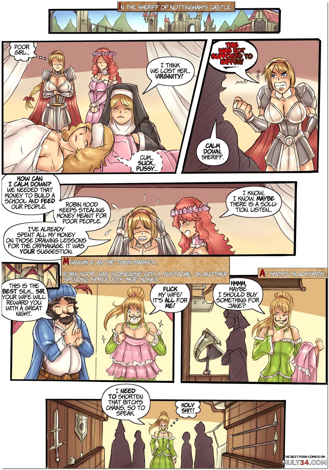 Robin Hood the Queen of Thieves 1 porn comic