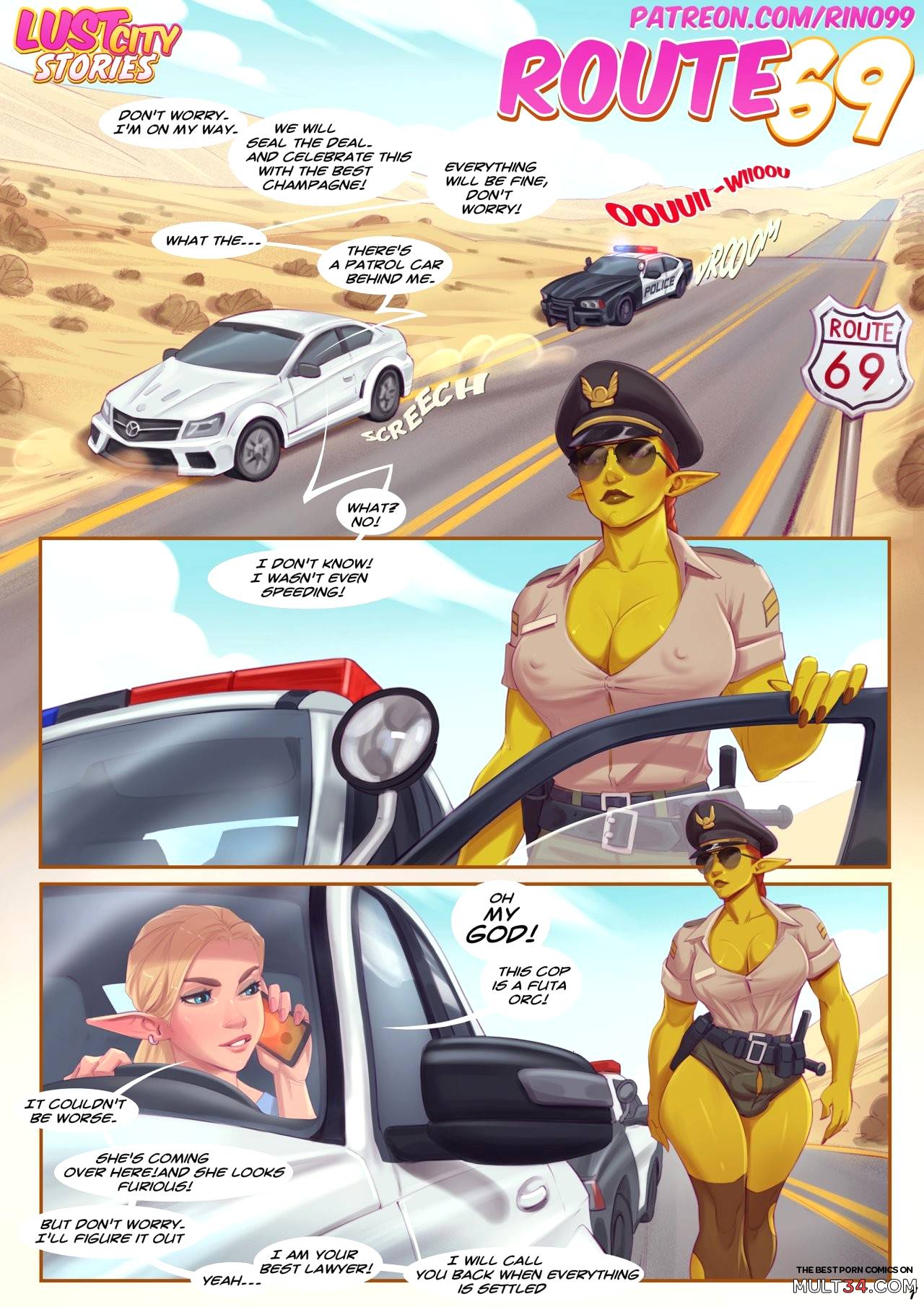 Cartoon lesbian shemale porn comics