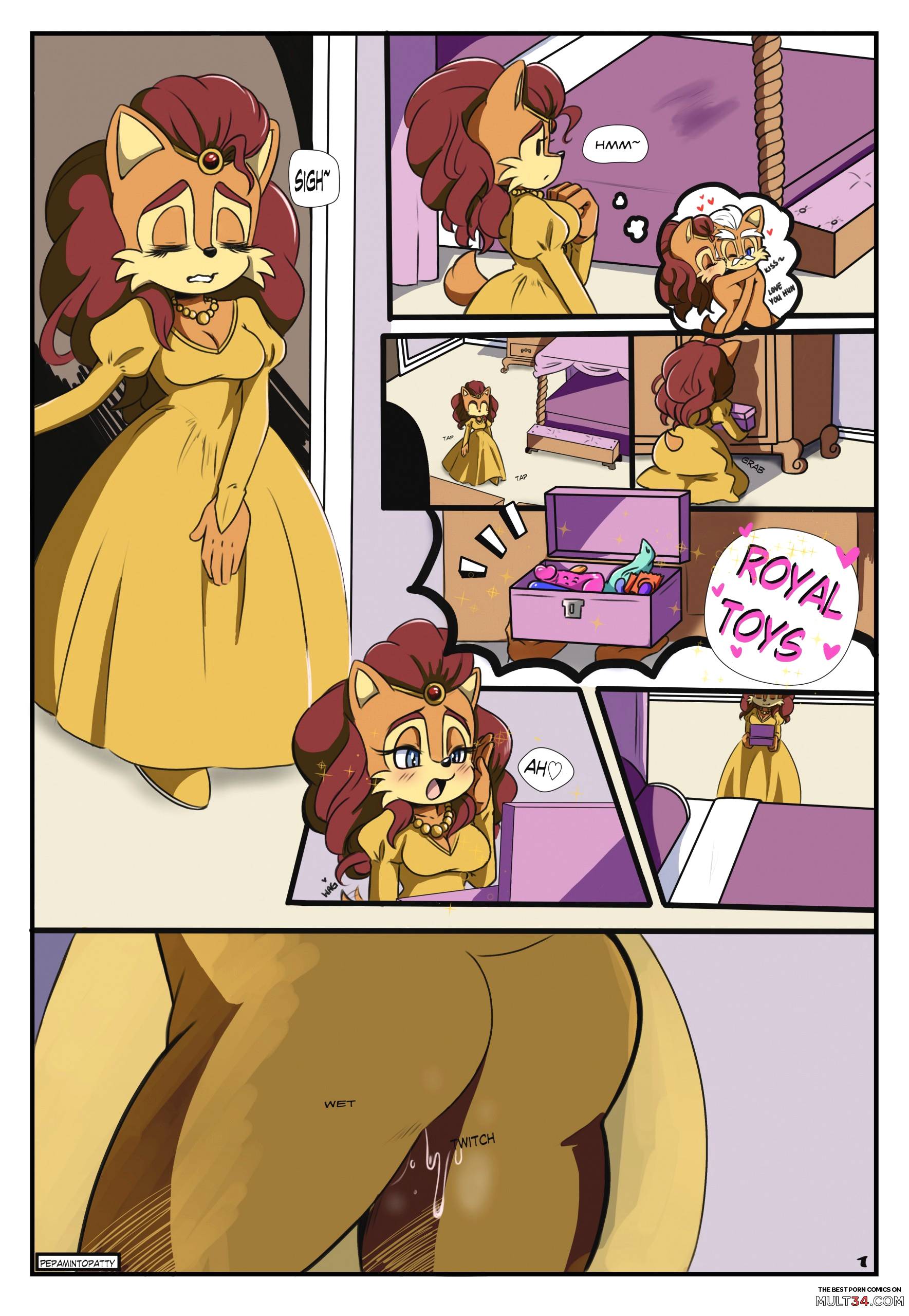 Toys porn comics