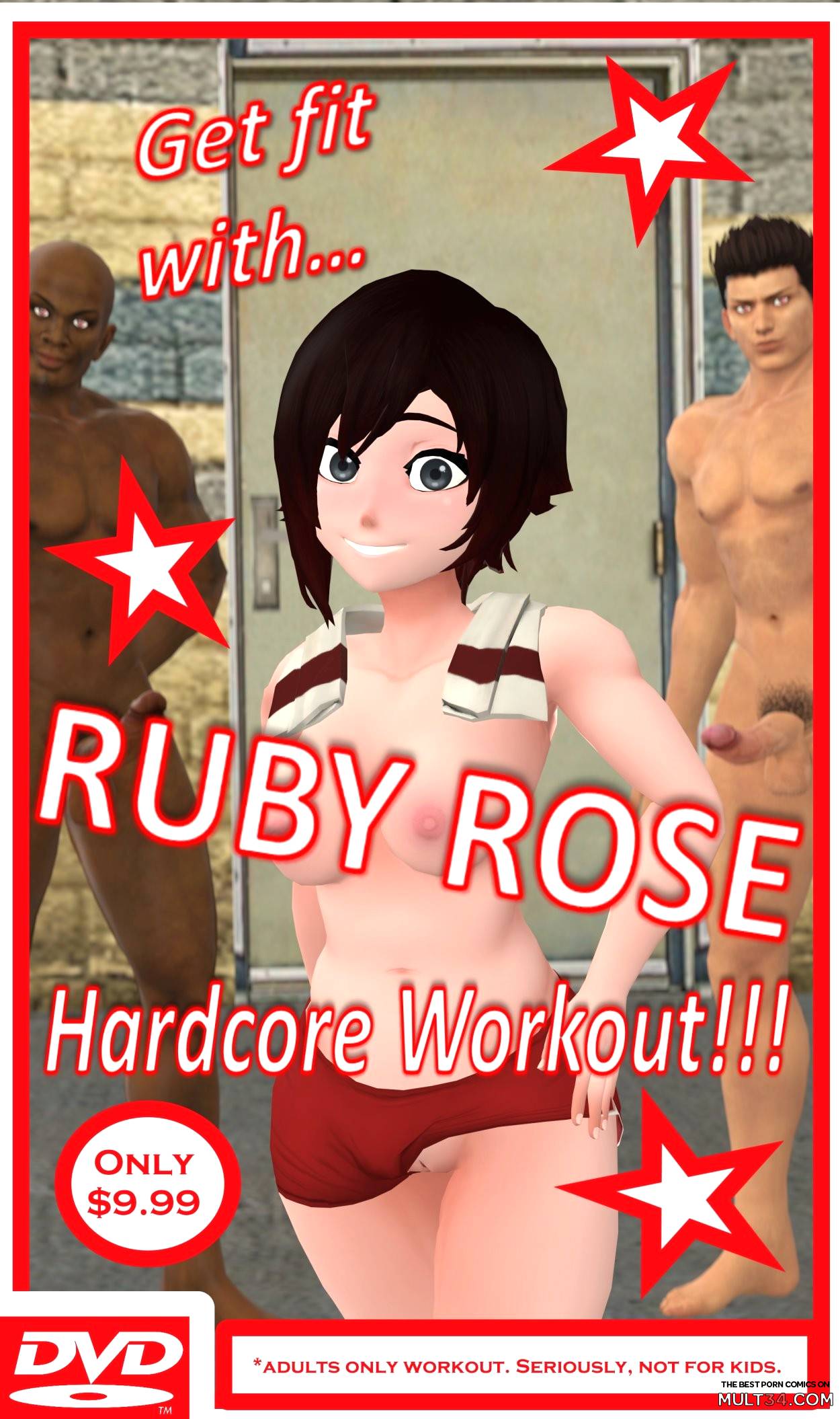 Ruby Rose Hardcore Workout DVD! page 1