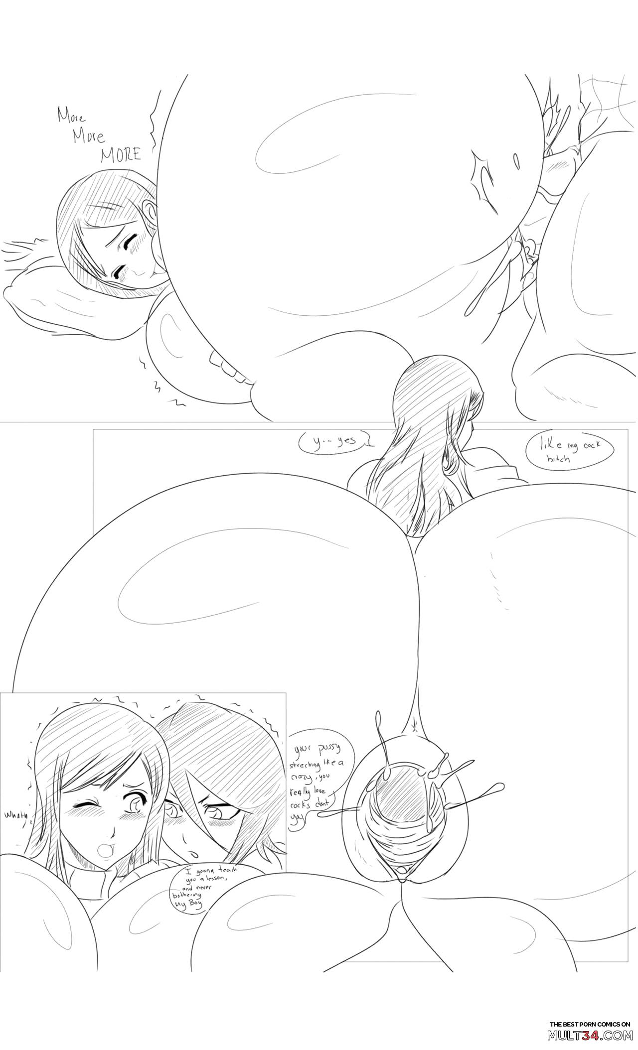Rukia Futanari Day 1 page 16