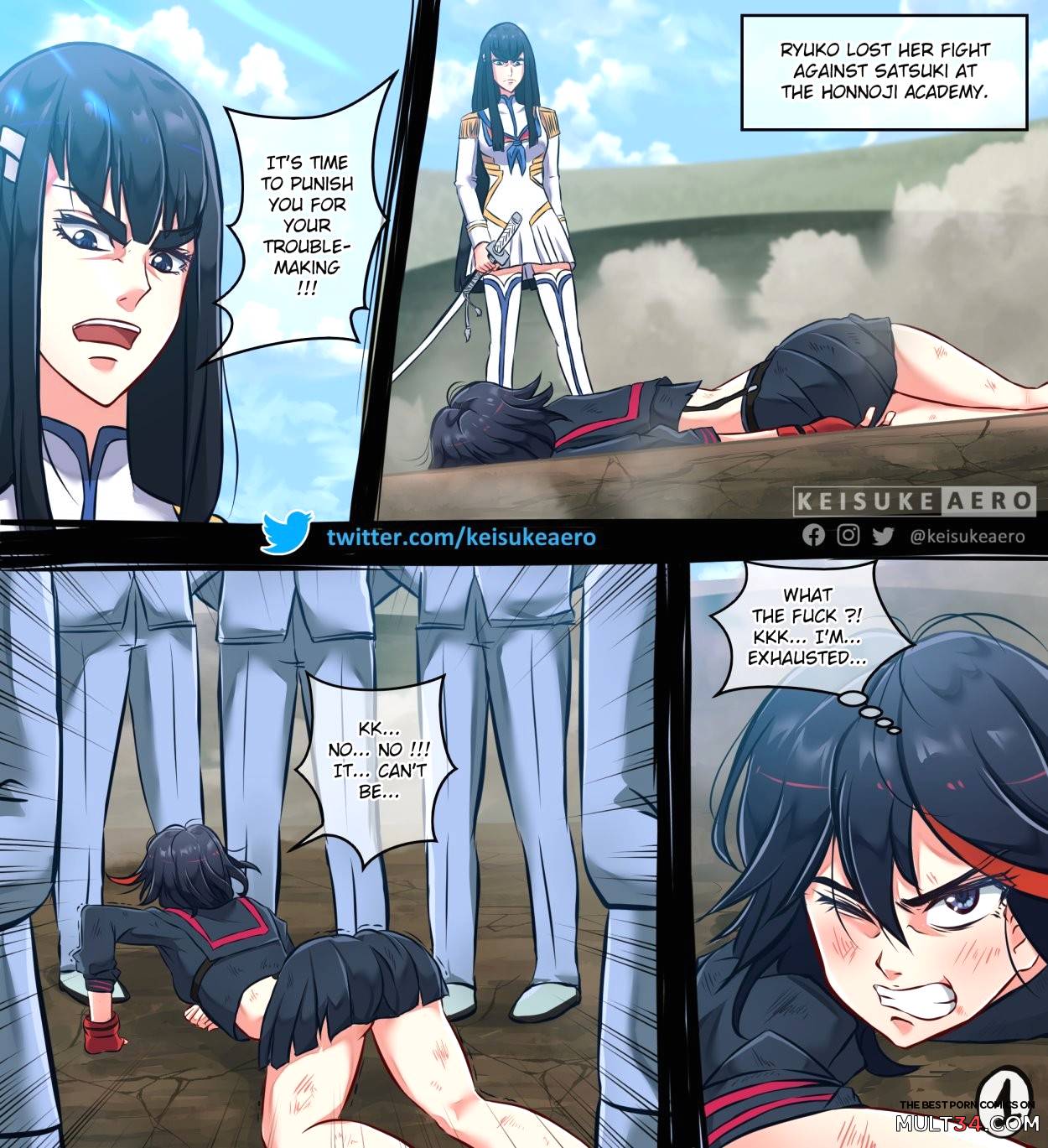 Ryuko porn comics