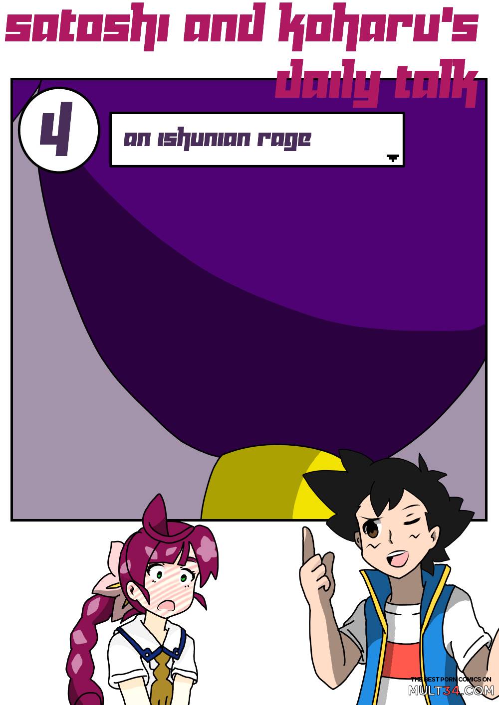 Satoshi and Koharu's Daily talk 4 page 1