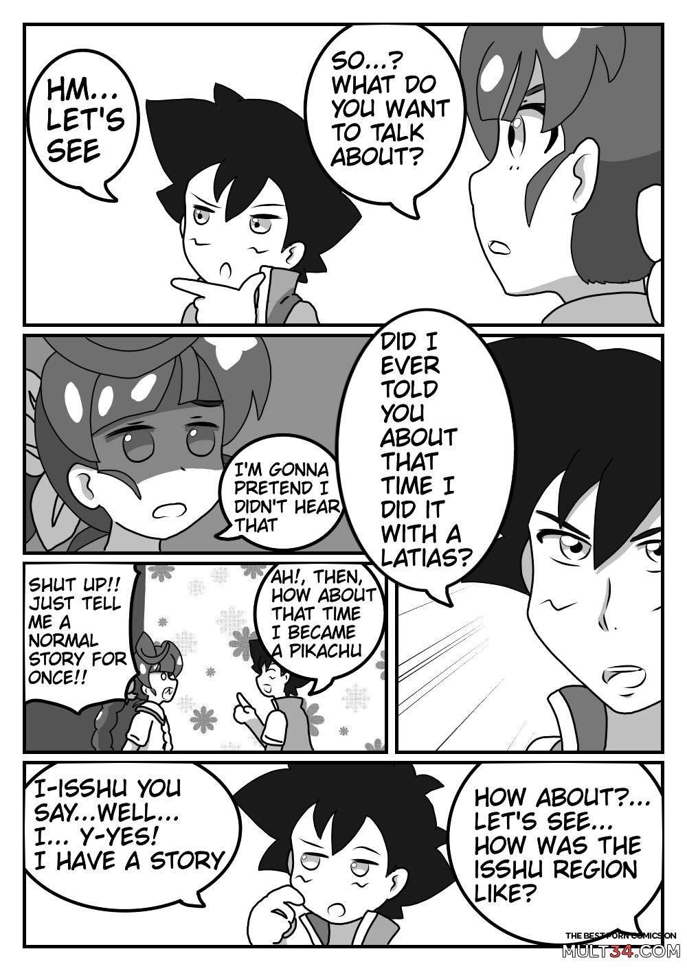 Satoshi and Koharu's Daily talk 4 page 3
