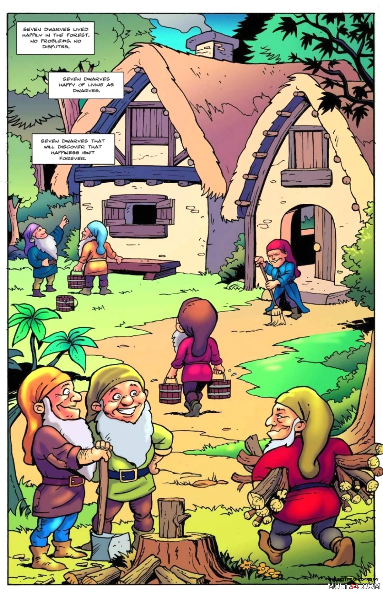 Seven Daring Dwarves page 2