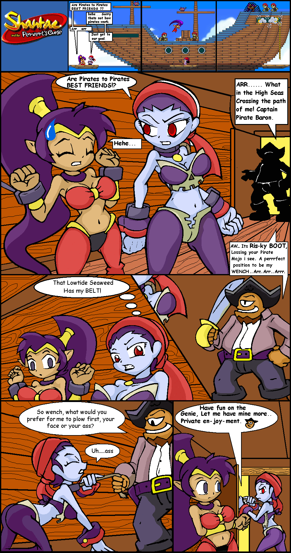 Shantae and the Pervert`s Curse animated porn comic - the best cartoon porn  comics, Rule 34 | MULT34