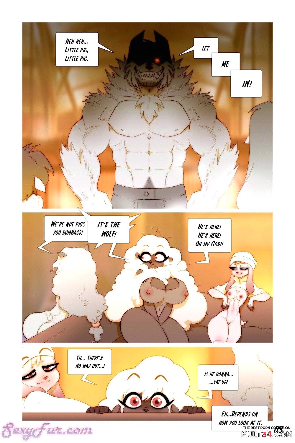 Sheep and Wolf page 3
