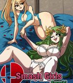 Smash Girls: Samus and Palutena's Bedroom Smash! page 1