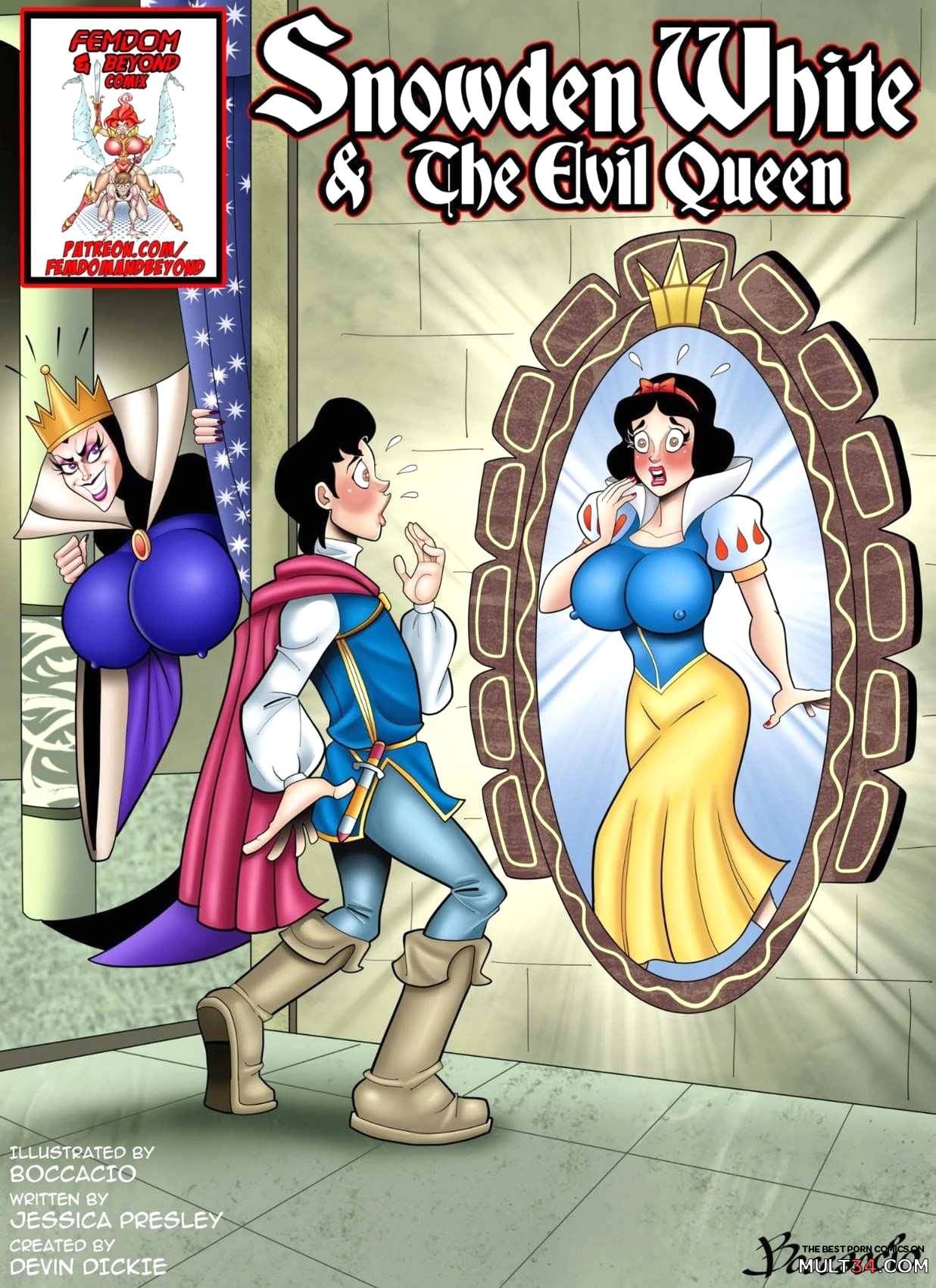 1236px x 1700px - Snowden White And The Evil Queen porn comic - the best cartoon porn comics,  Rule 34 | MULT34