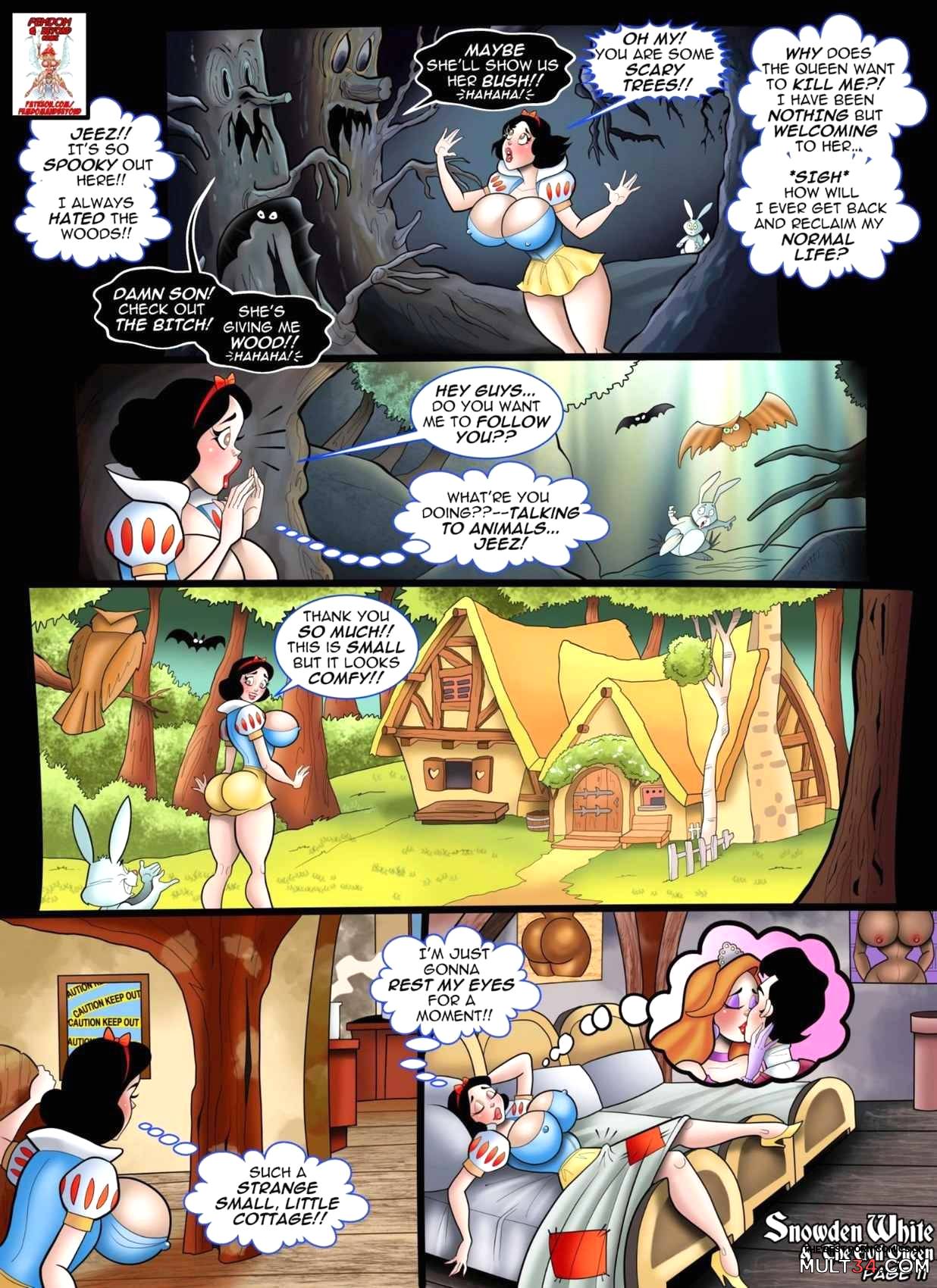 Snowden White And The Evil Queen page 12