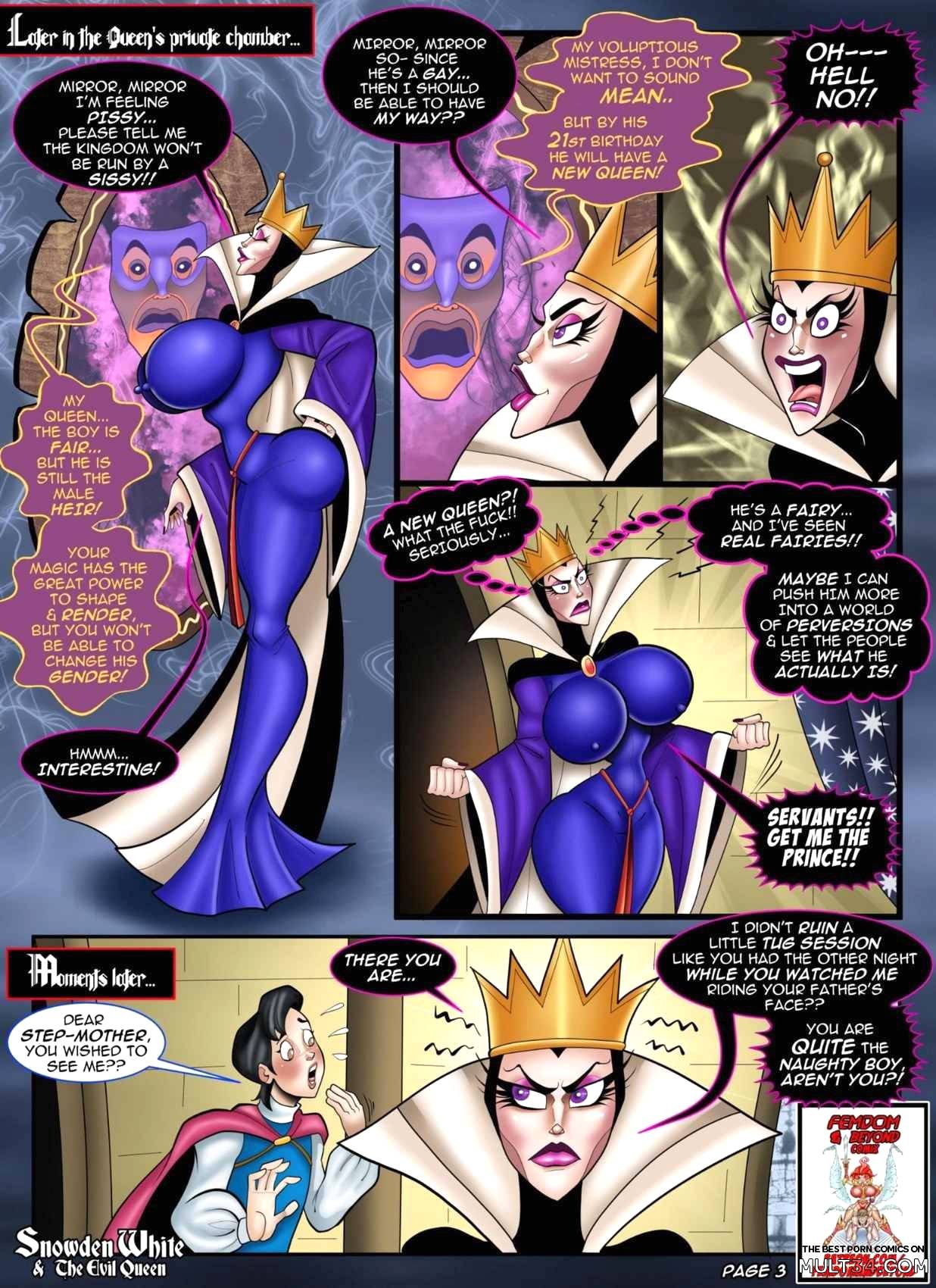 Snowden White And The Evil Queen page 4