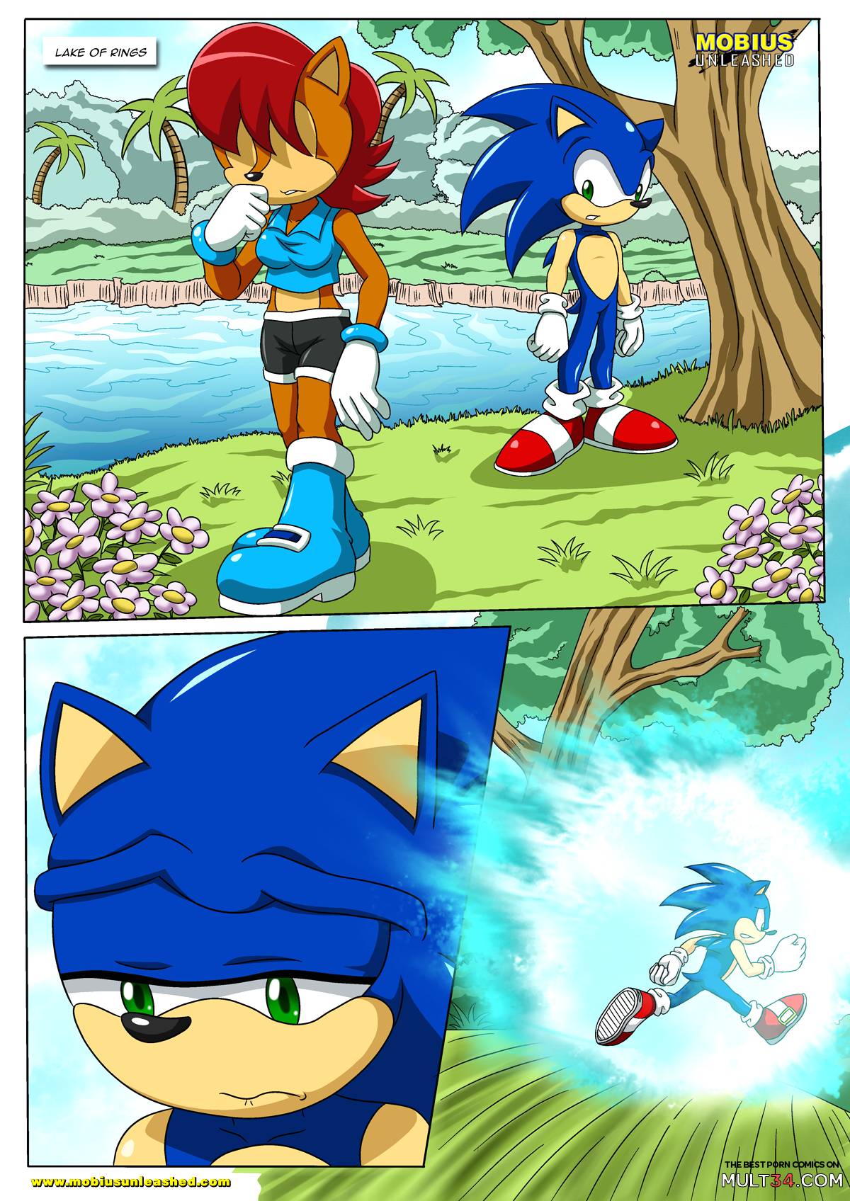 Sonic and Sally Break Up page 2