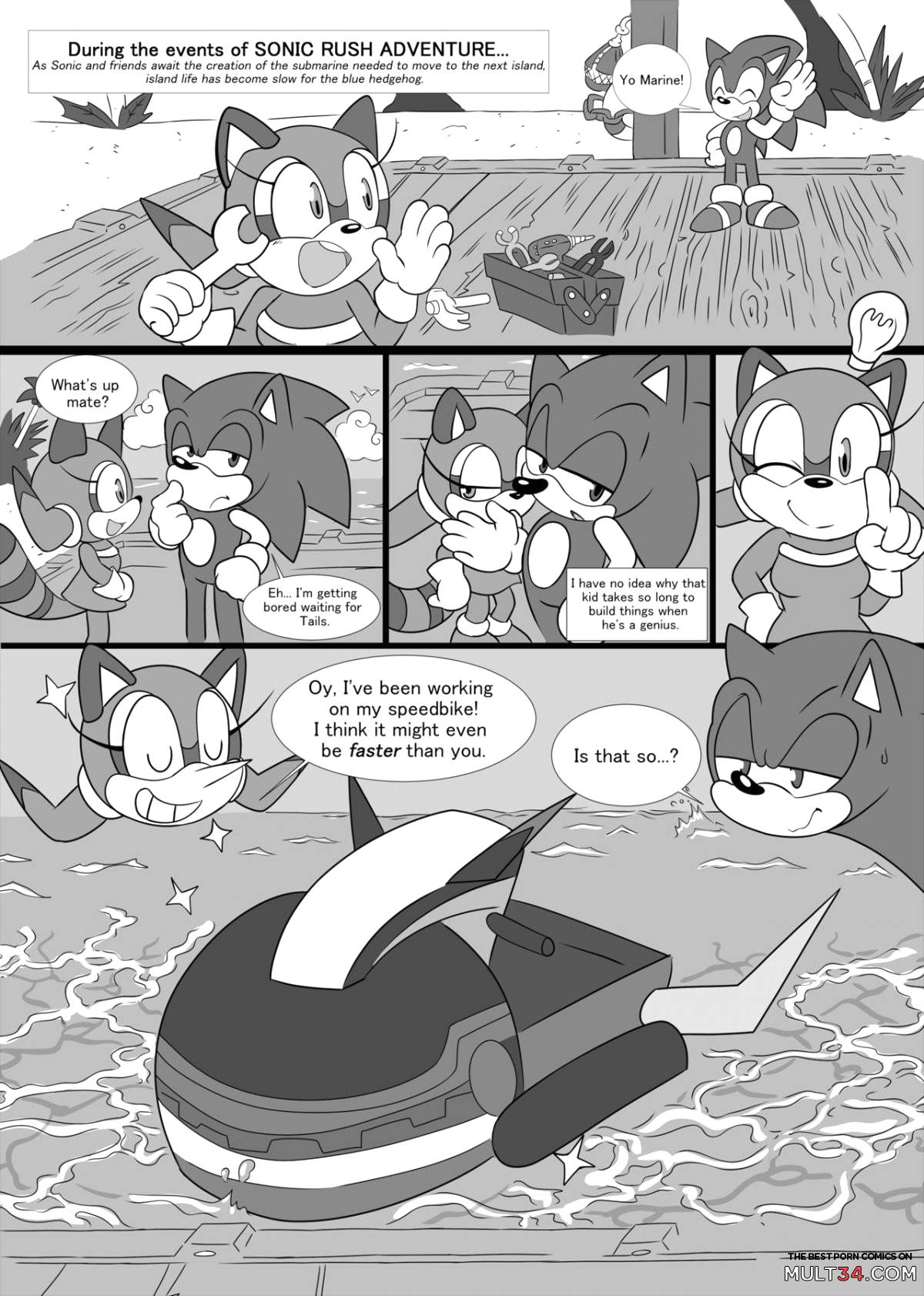 Sonic & Marine: New Venture page 2