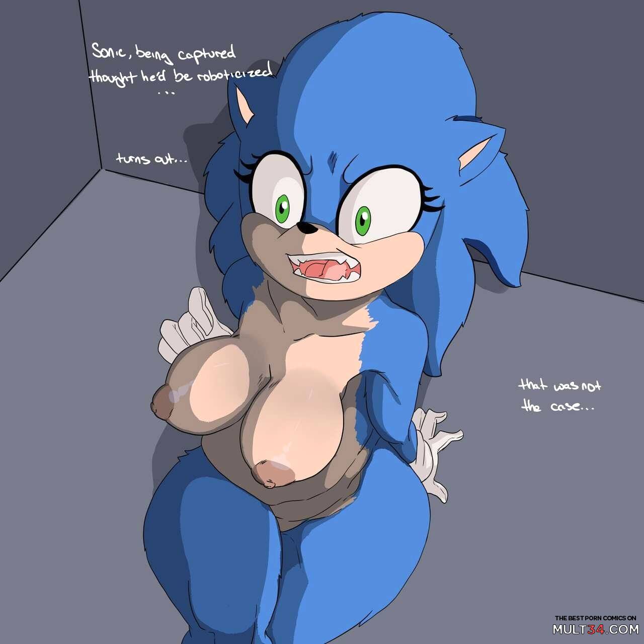 Sonic TF Comic page 1