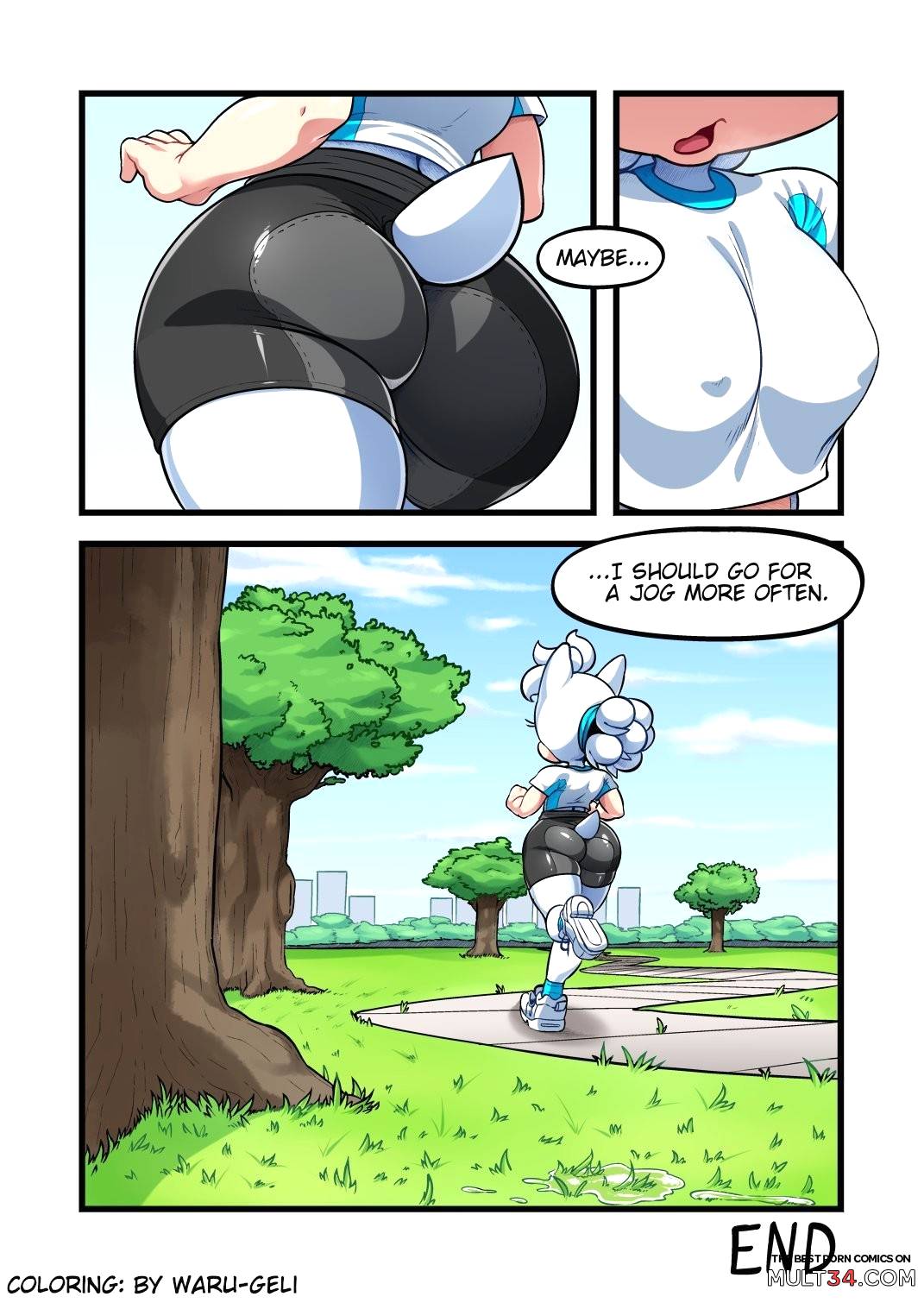 Sophie's Workout (Colorized) page 11