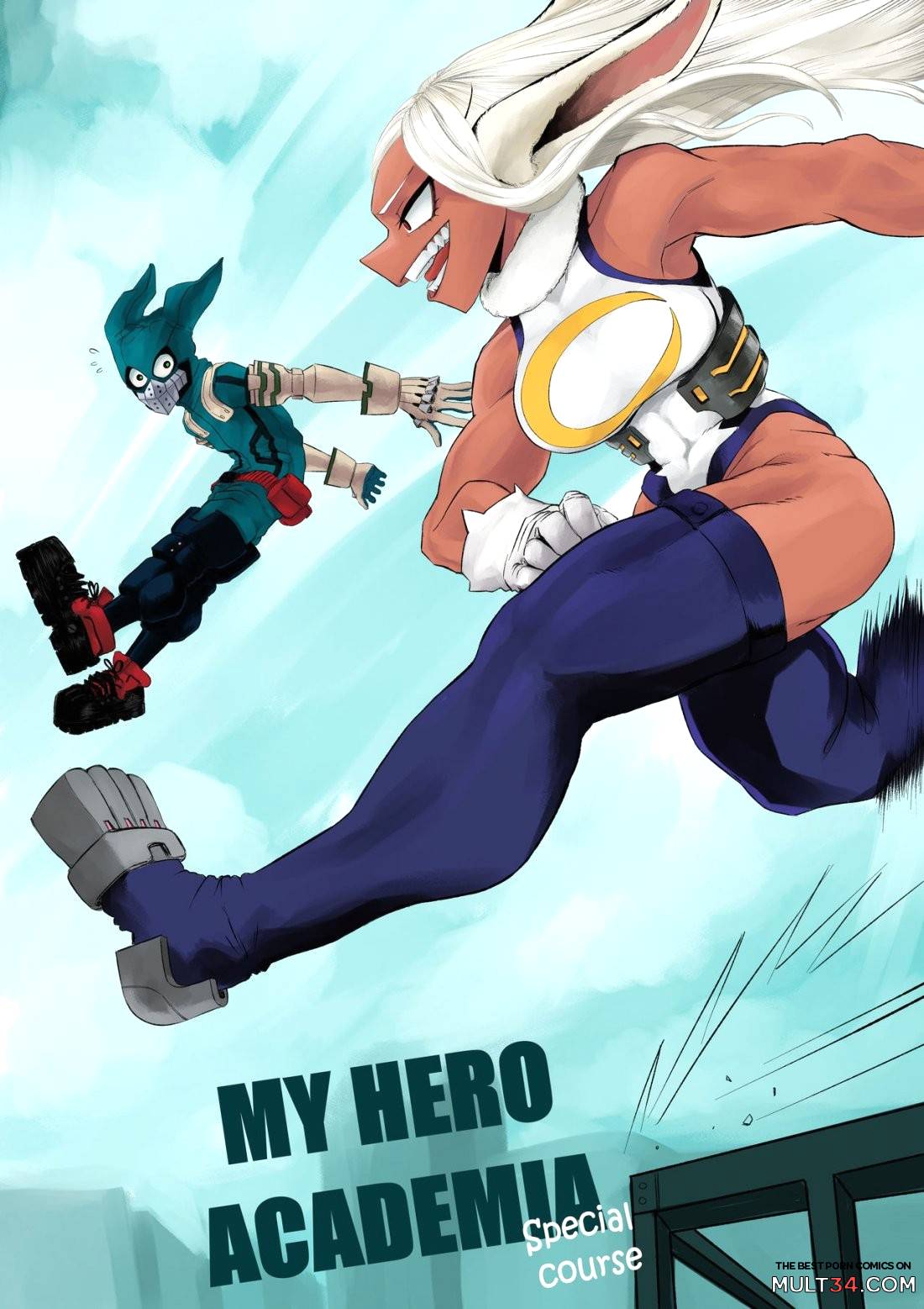 My hero cock rising