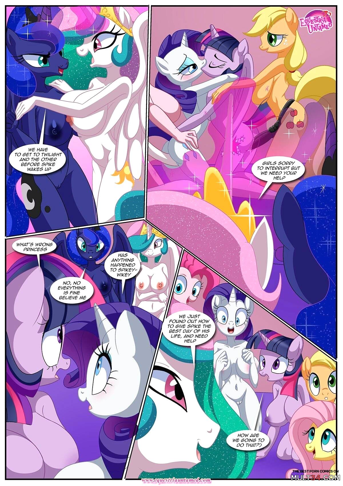 Spike's Ultimate Fantasies or The Dragon King's Harem page 10