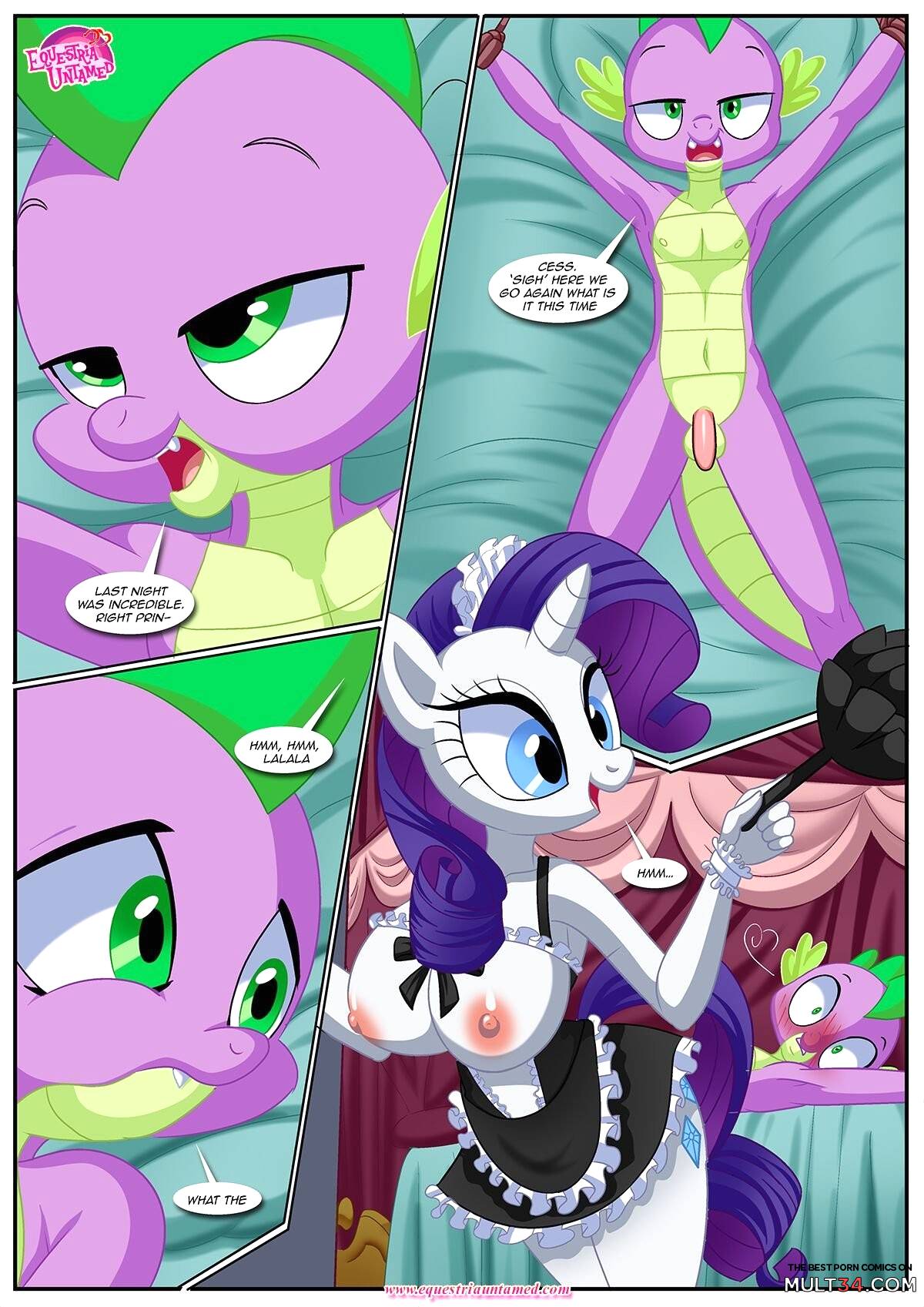 Spike's Ultimate Fantasies or The Dragon King's Harem page 13