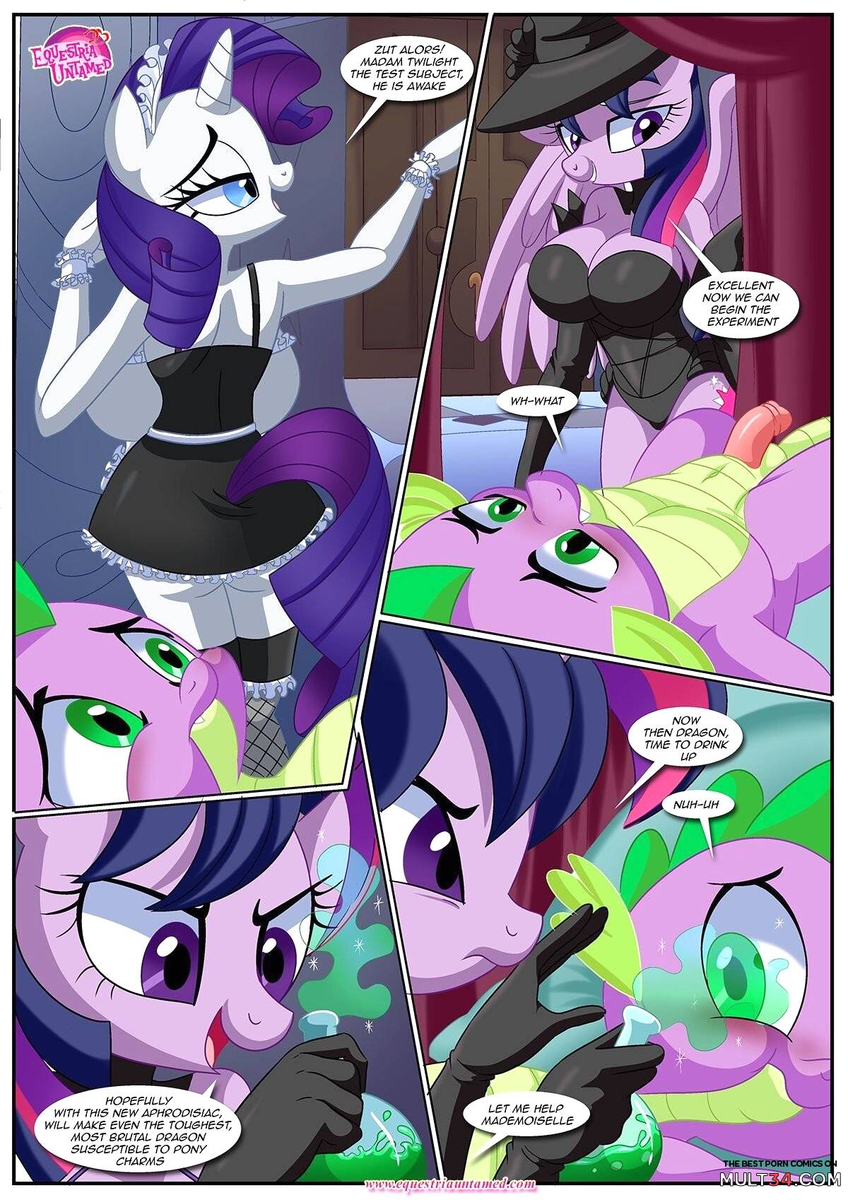 Spike's Ultimate Fantasies or The Dragon King's Harem page 14
