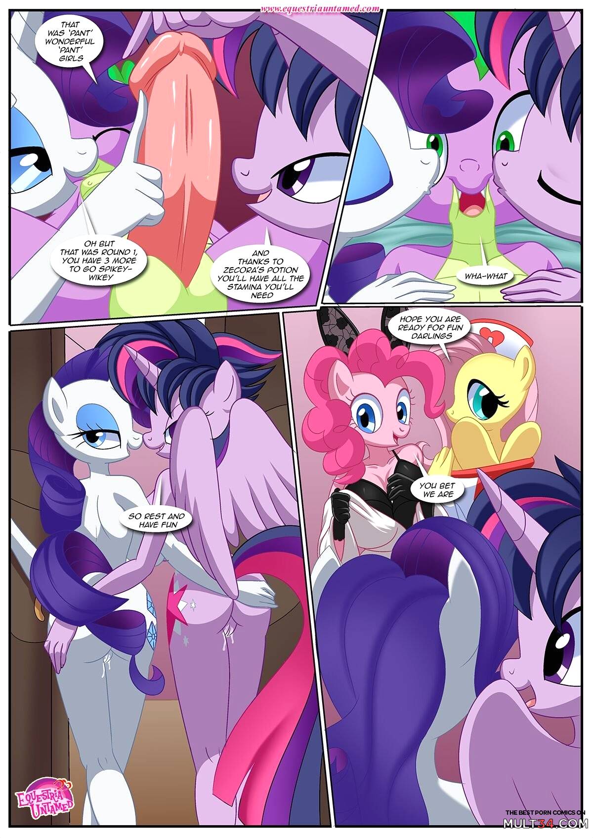 Spike's Ultimate Fantasies or The Dragon King's Harem page 25