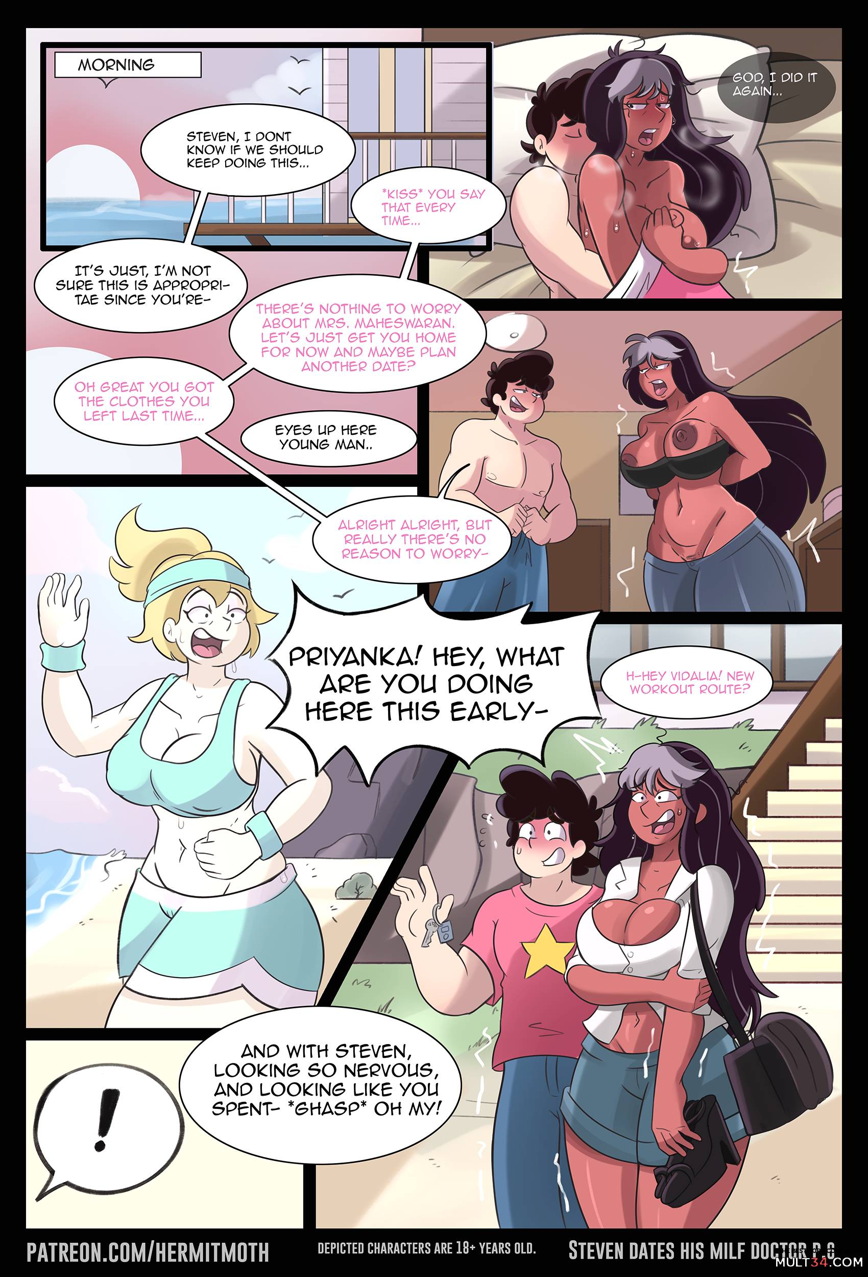 Steven Dates his MILF Doctor page 6