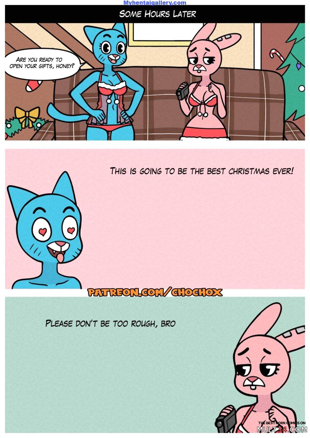 The Amazing Gumball Christmas page 21