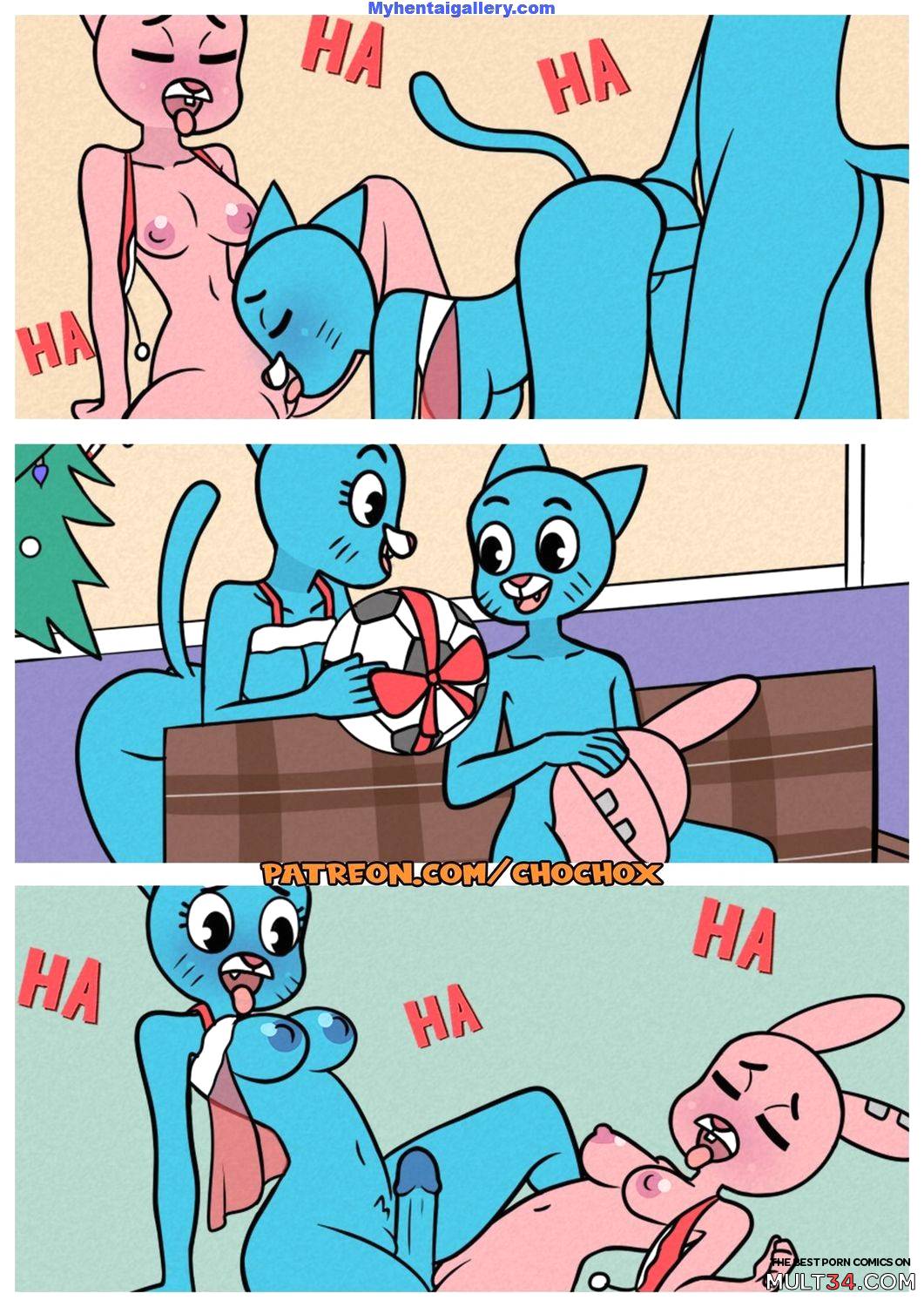 The Amazing Gumball Christmas page 23
